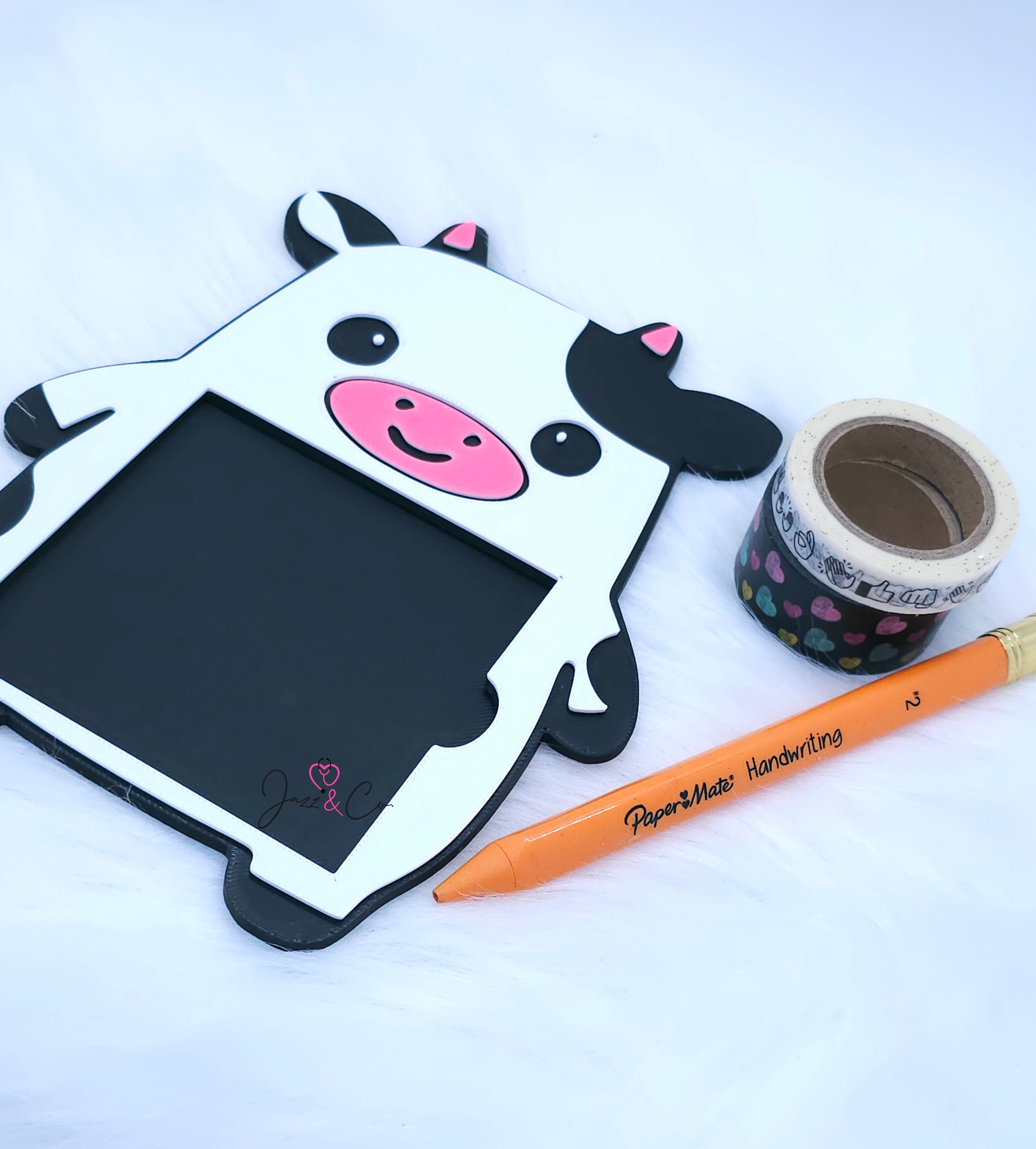 Cow Sticky Note Holder
