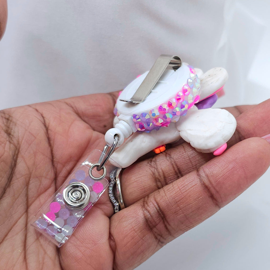 Bunny Uterus Badge Reel