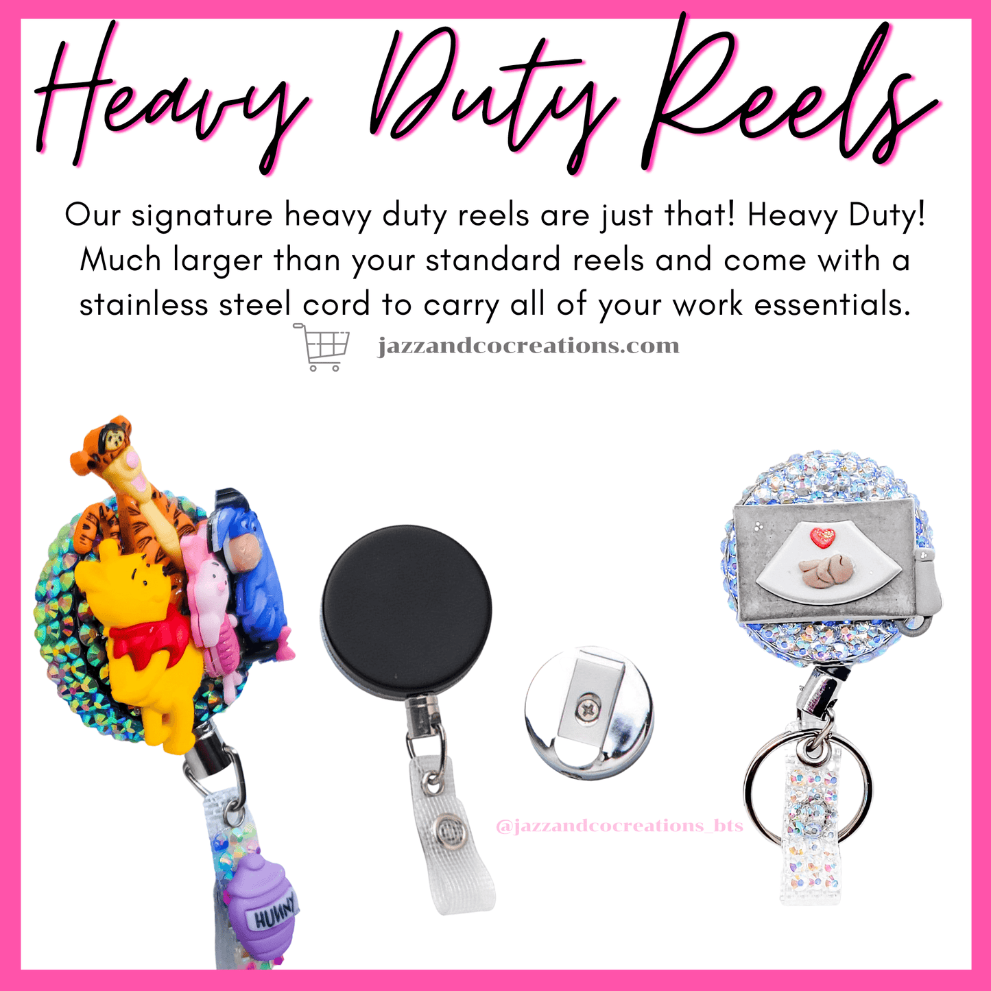 Elsa Shaker Badge Reel