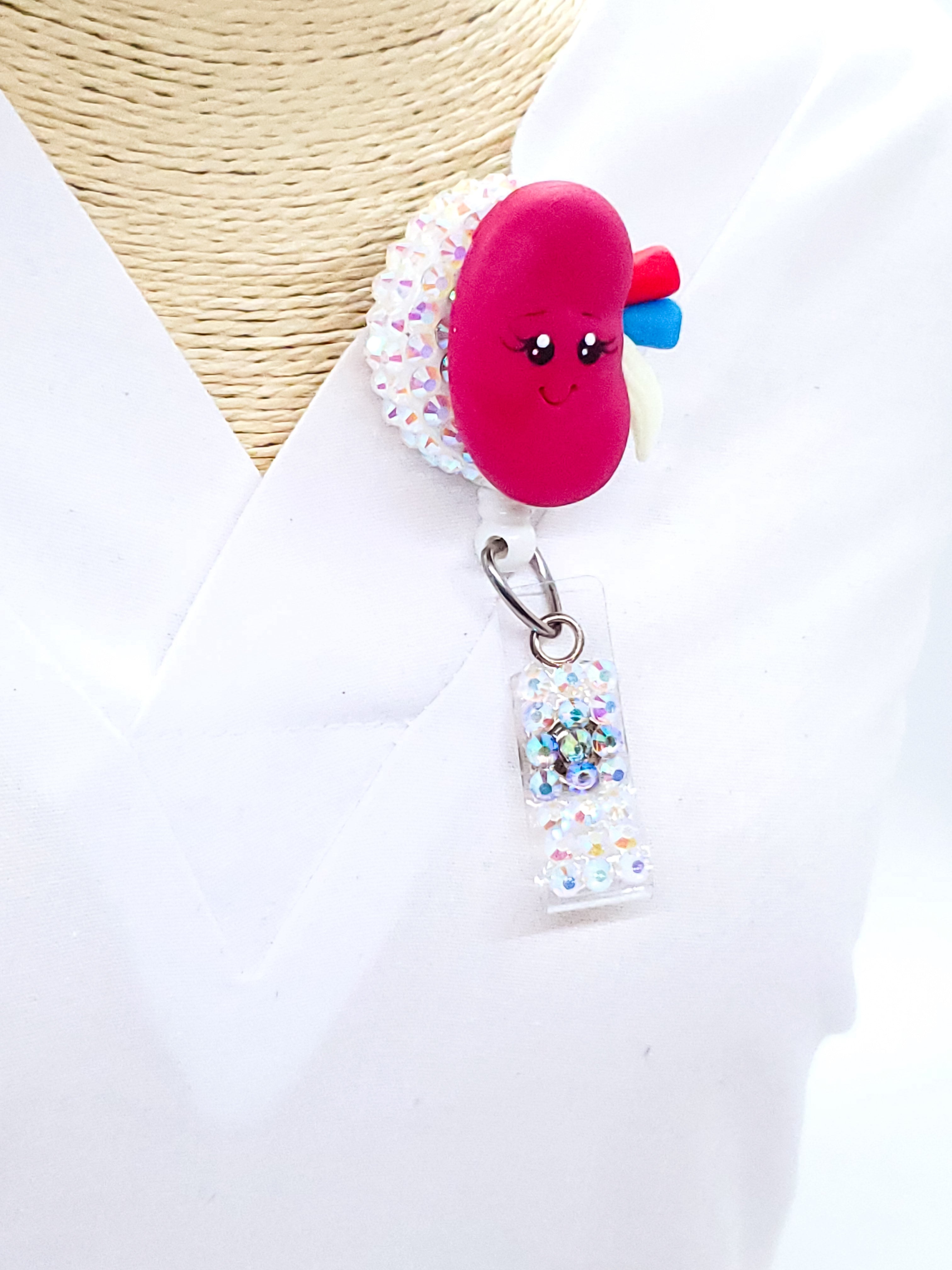 Kidney ID Badge Reel