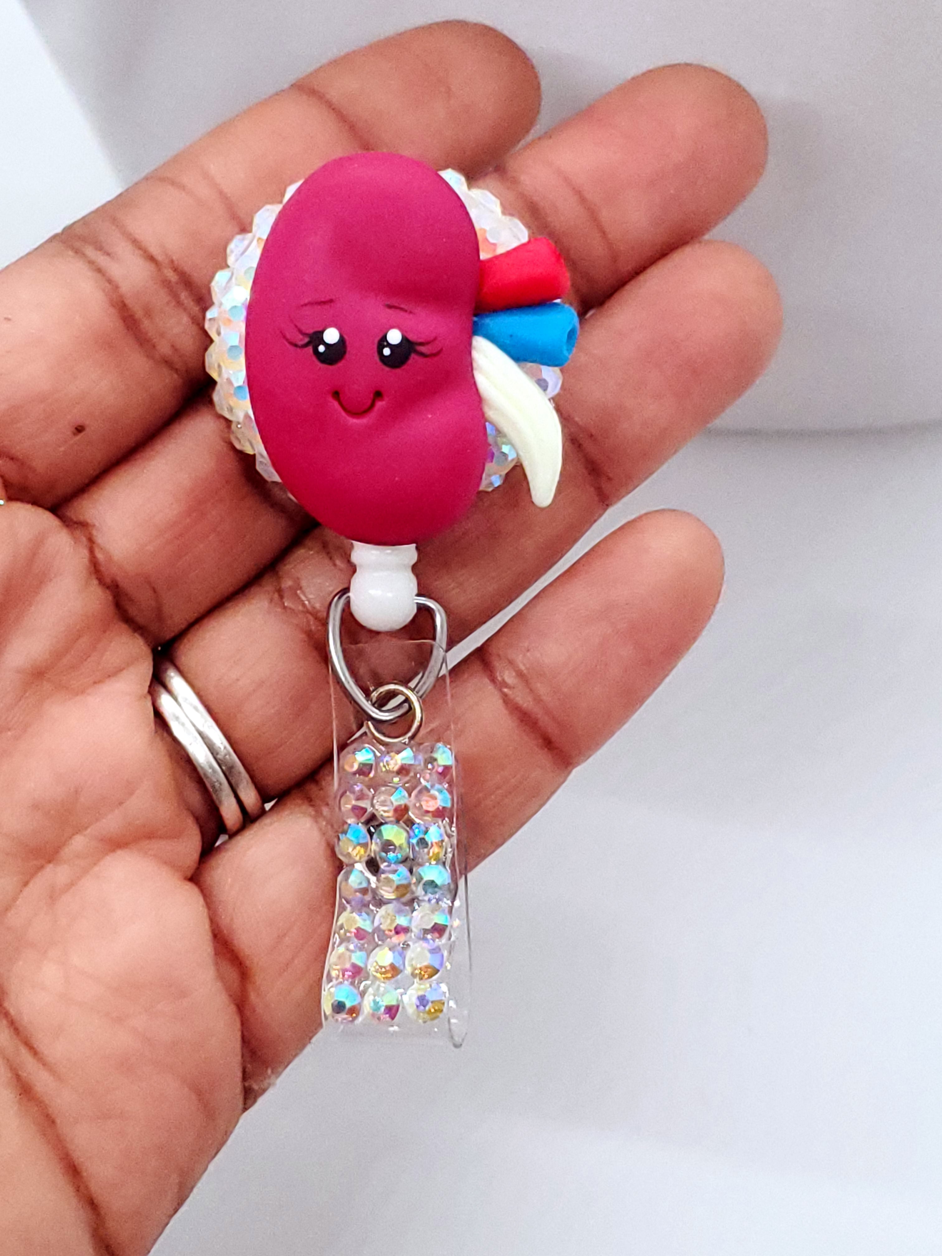 Kidney ID Badge Reel