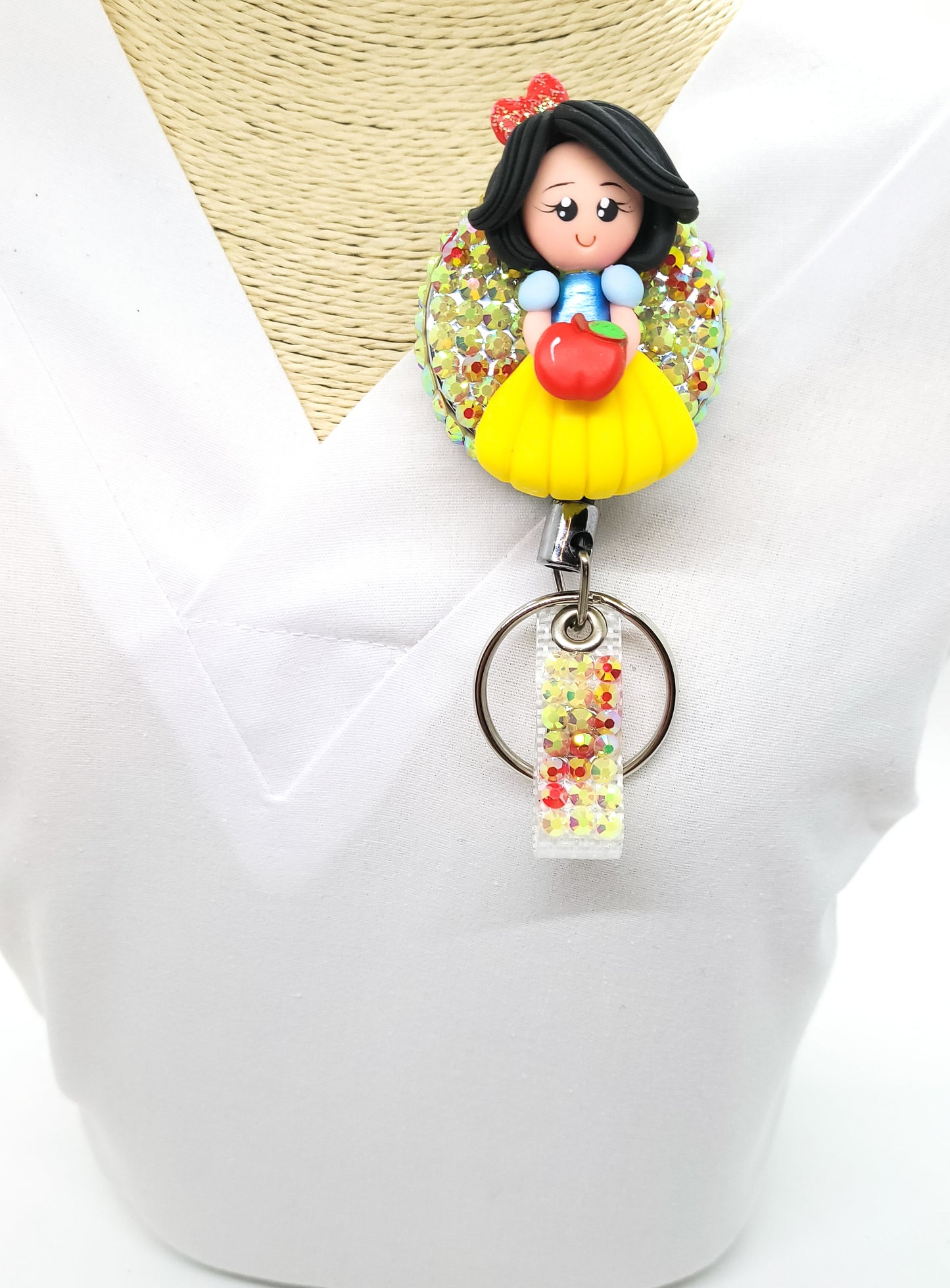 Snowy Princess Badge Reel