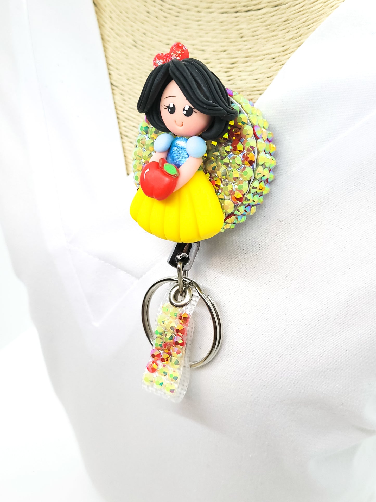 Snowy Princess Badge Reel