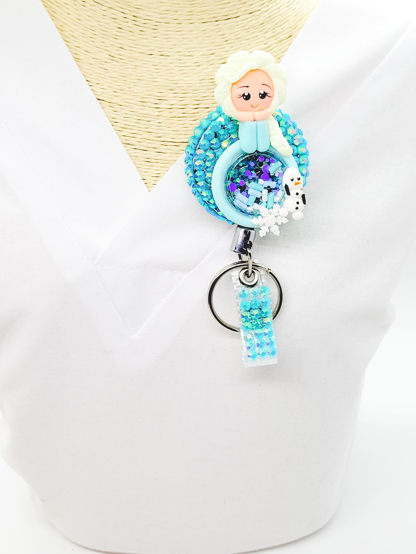 Elsa Shaker Badge Reel