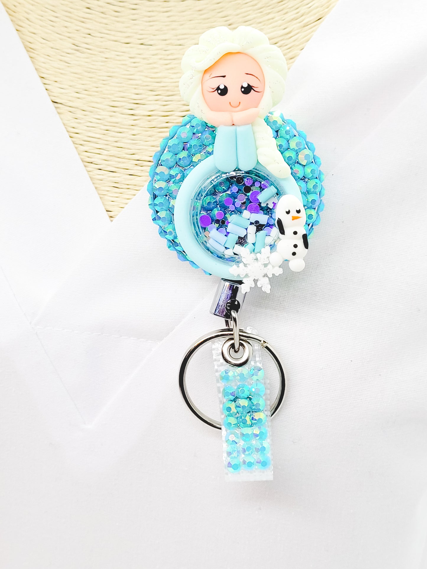 Elsa Shaker Badge Reel