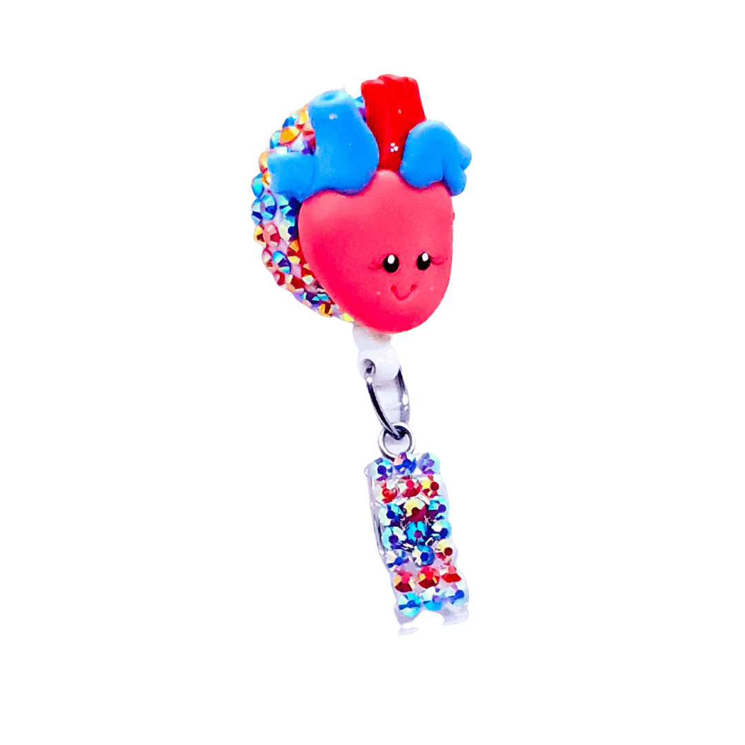 Anatomical Heart Badge Reel