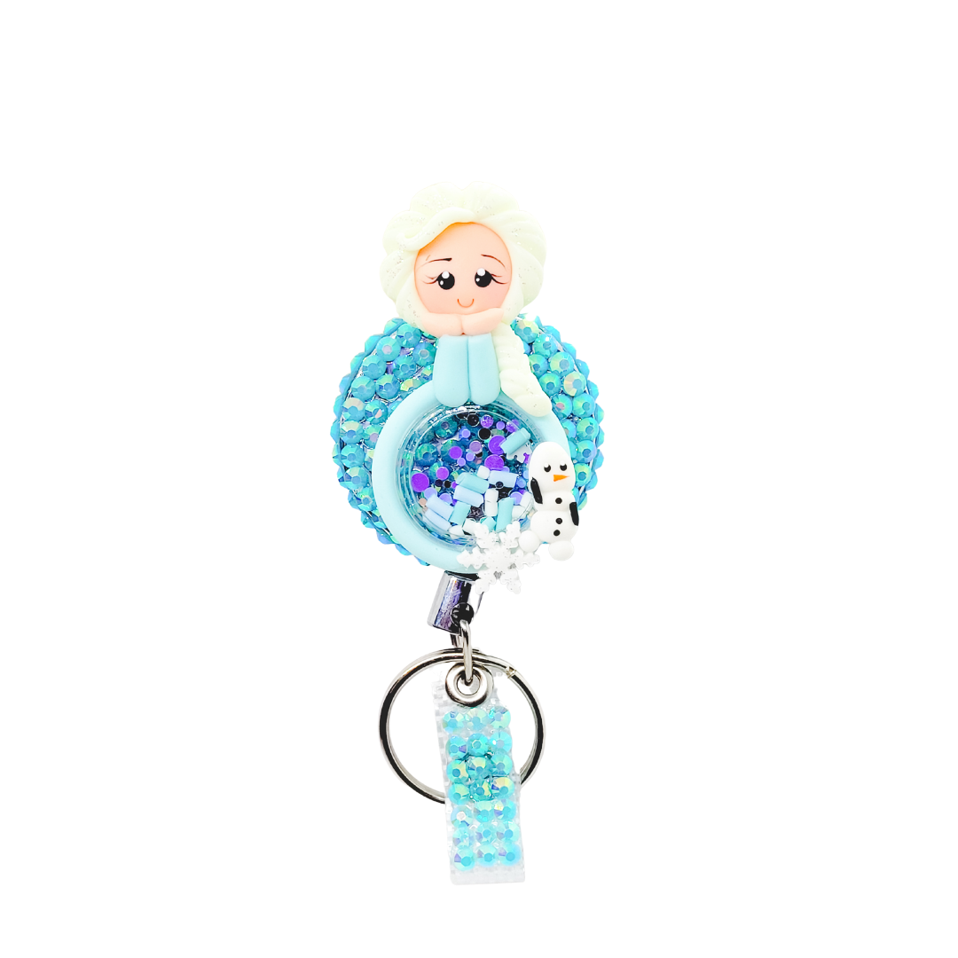 Elsa Shaker Badge Reel