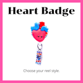 Anatomical Heart Badge Reel