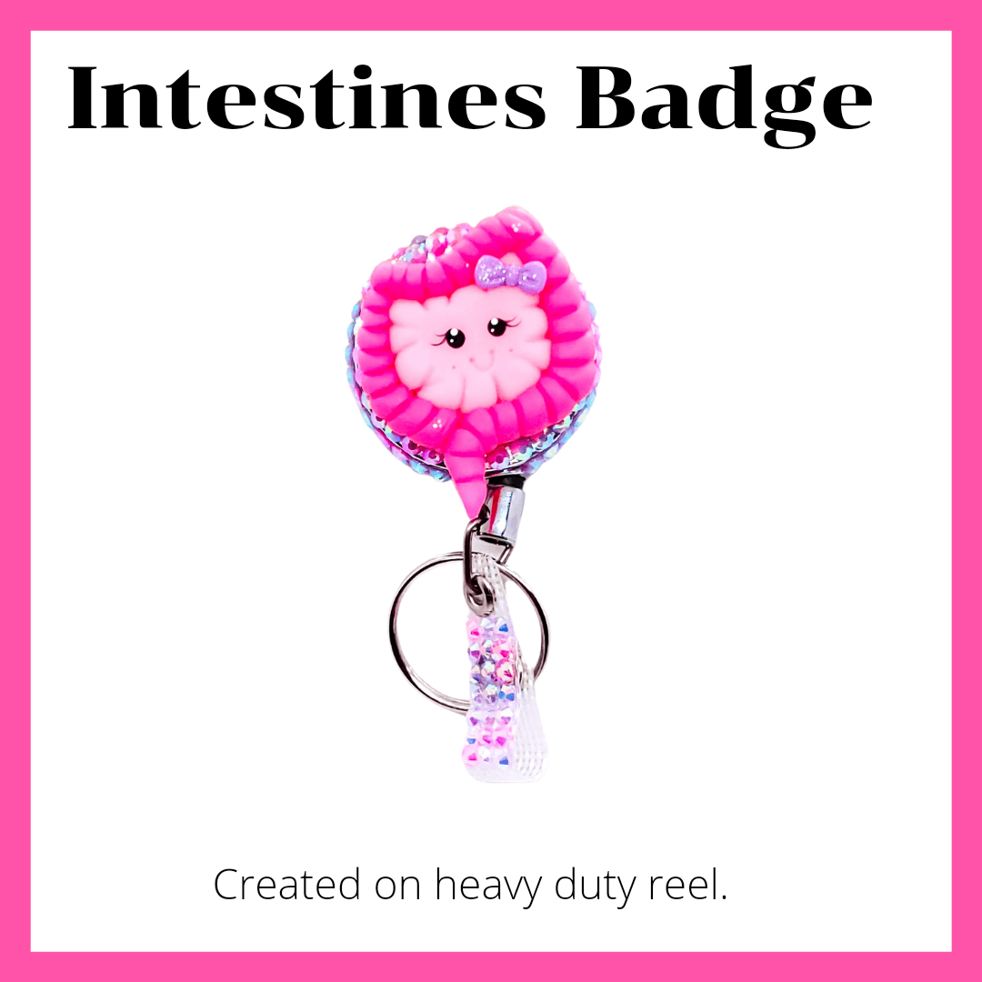 Intestines Badge Reel