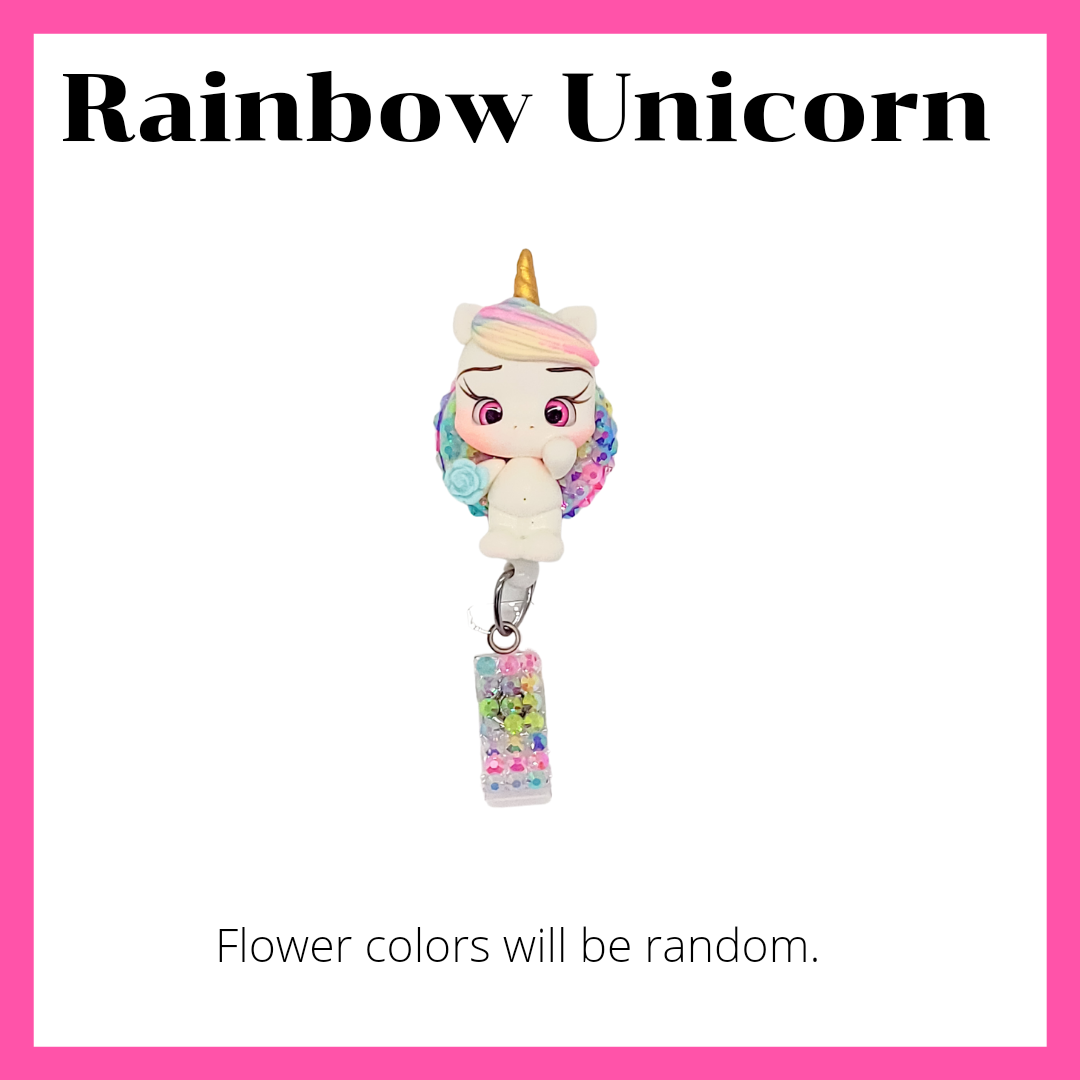 Rainbow Unicorn Badge