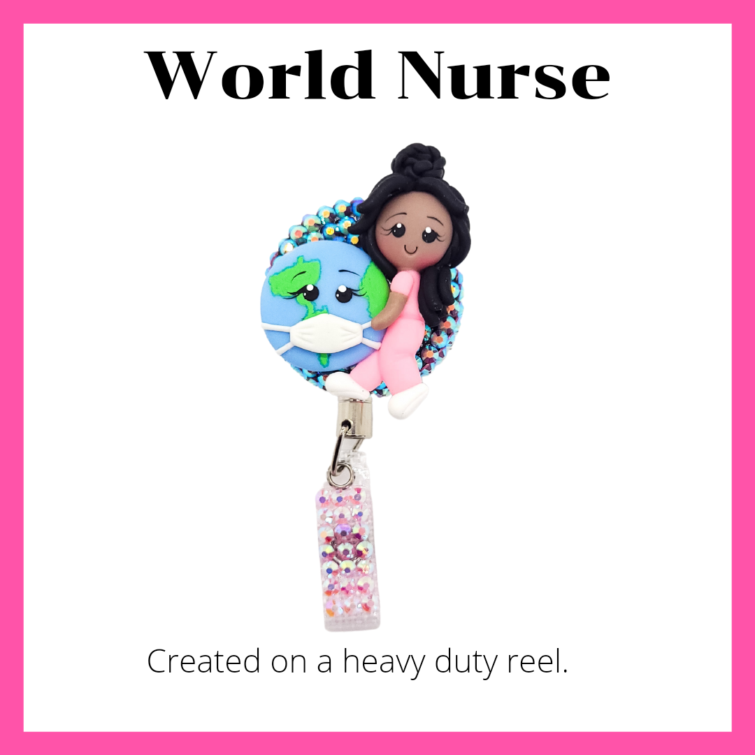 World Nurse Badge Reel – Jazz & Co. Creations