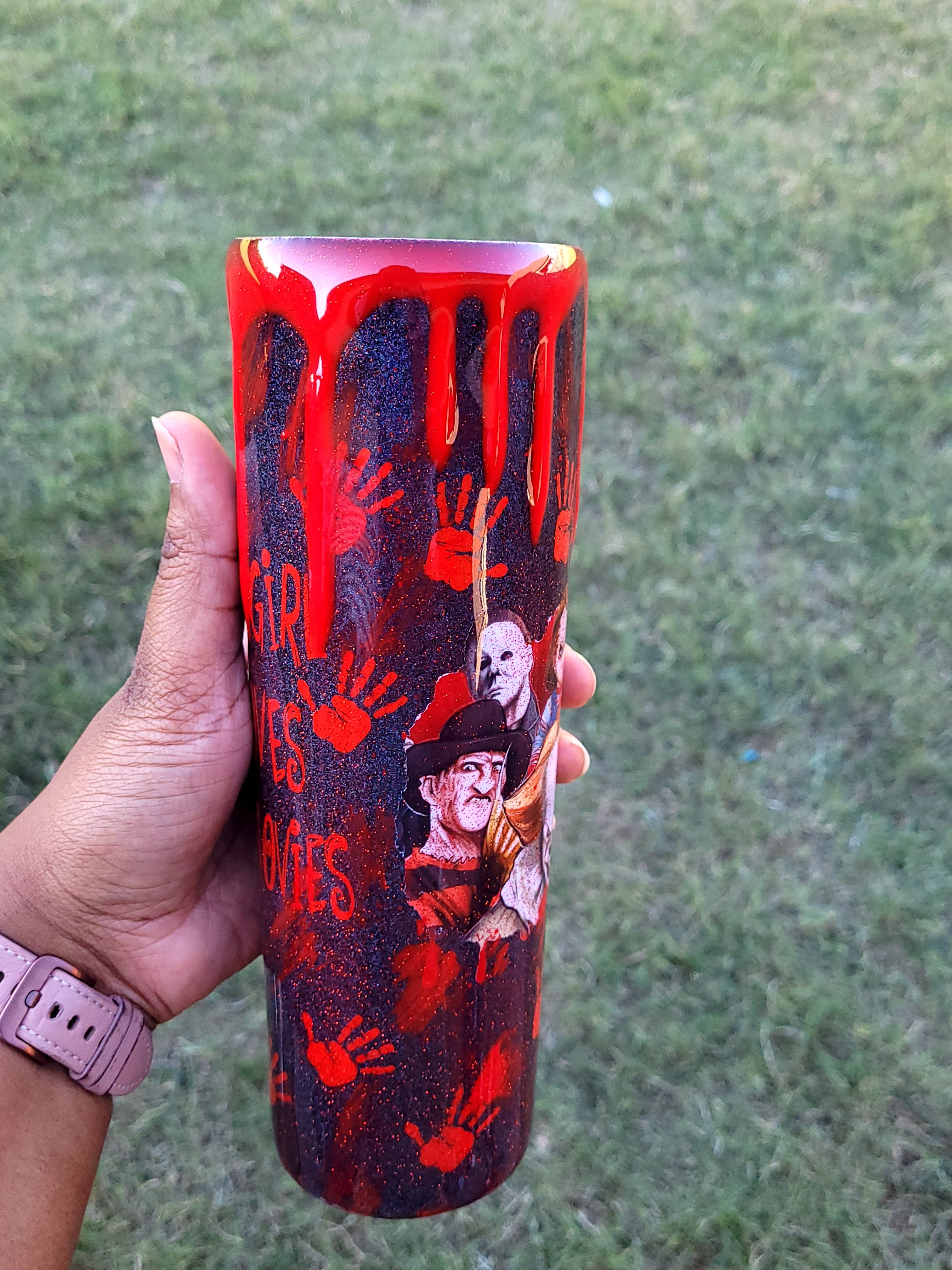 Horror Drip Tumbler