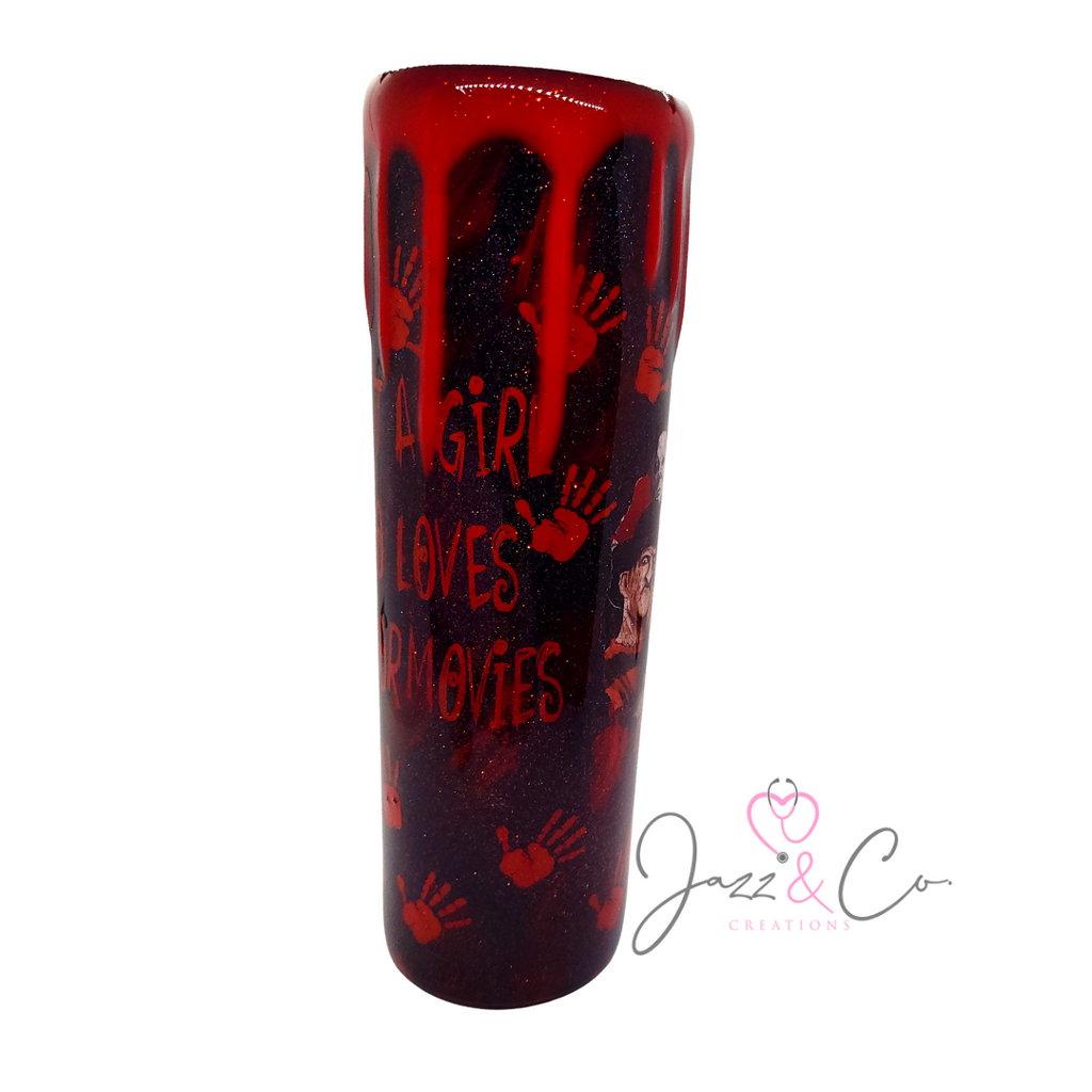 Horror Drip Tumbler