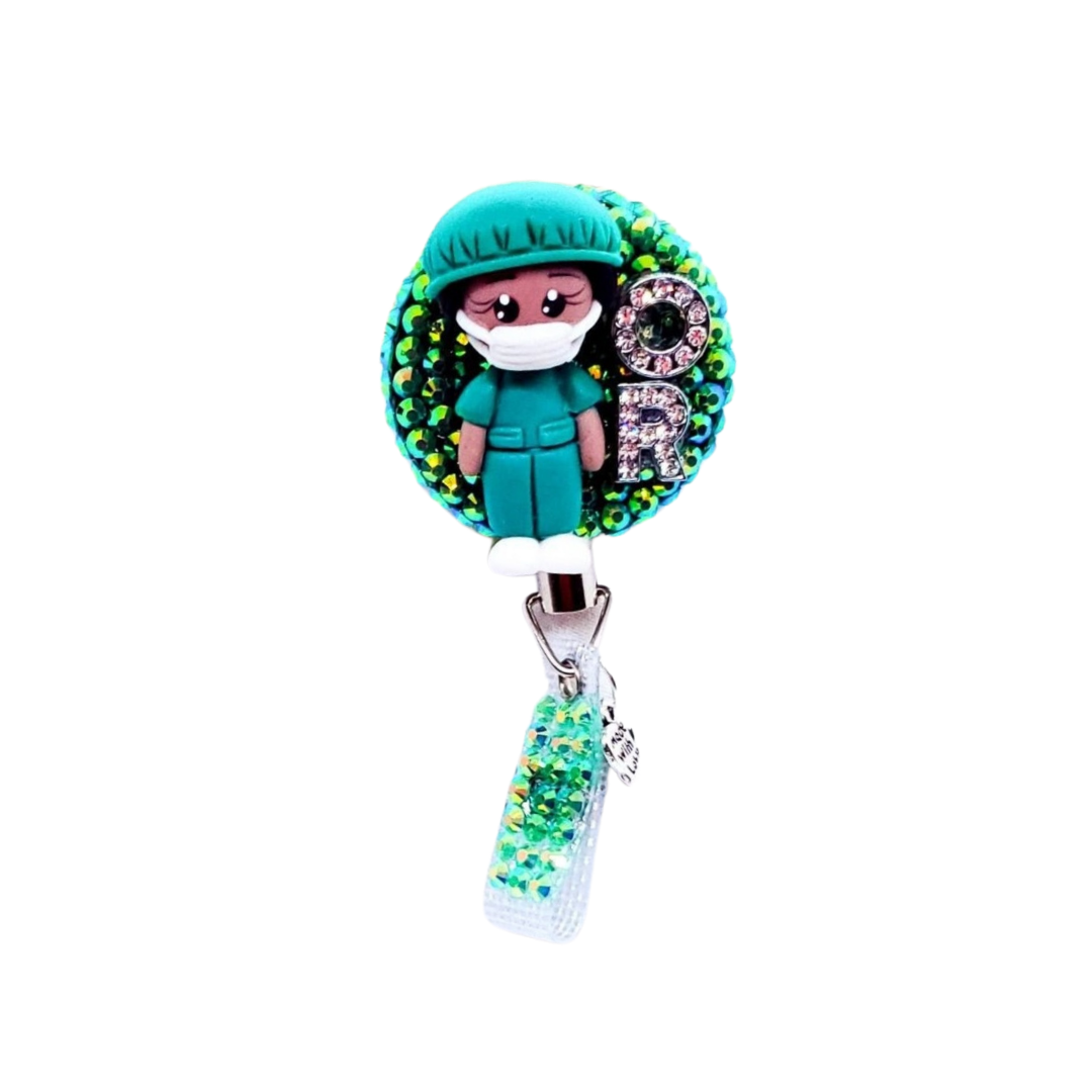 Surgical Nurse & Surgical Tech Badge Reel