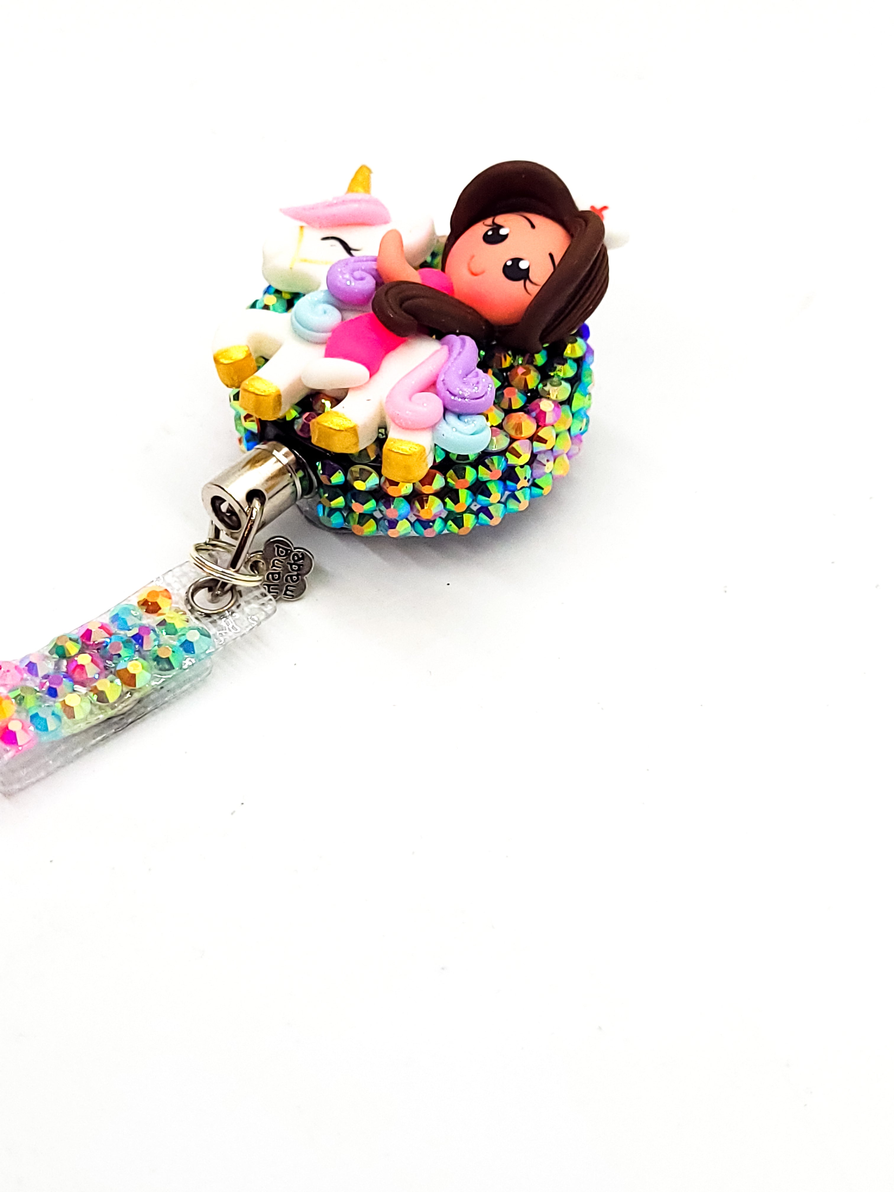 Unicorn Nurse Badge Reel