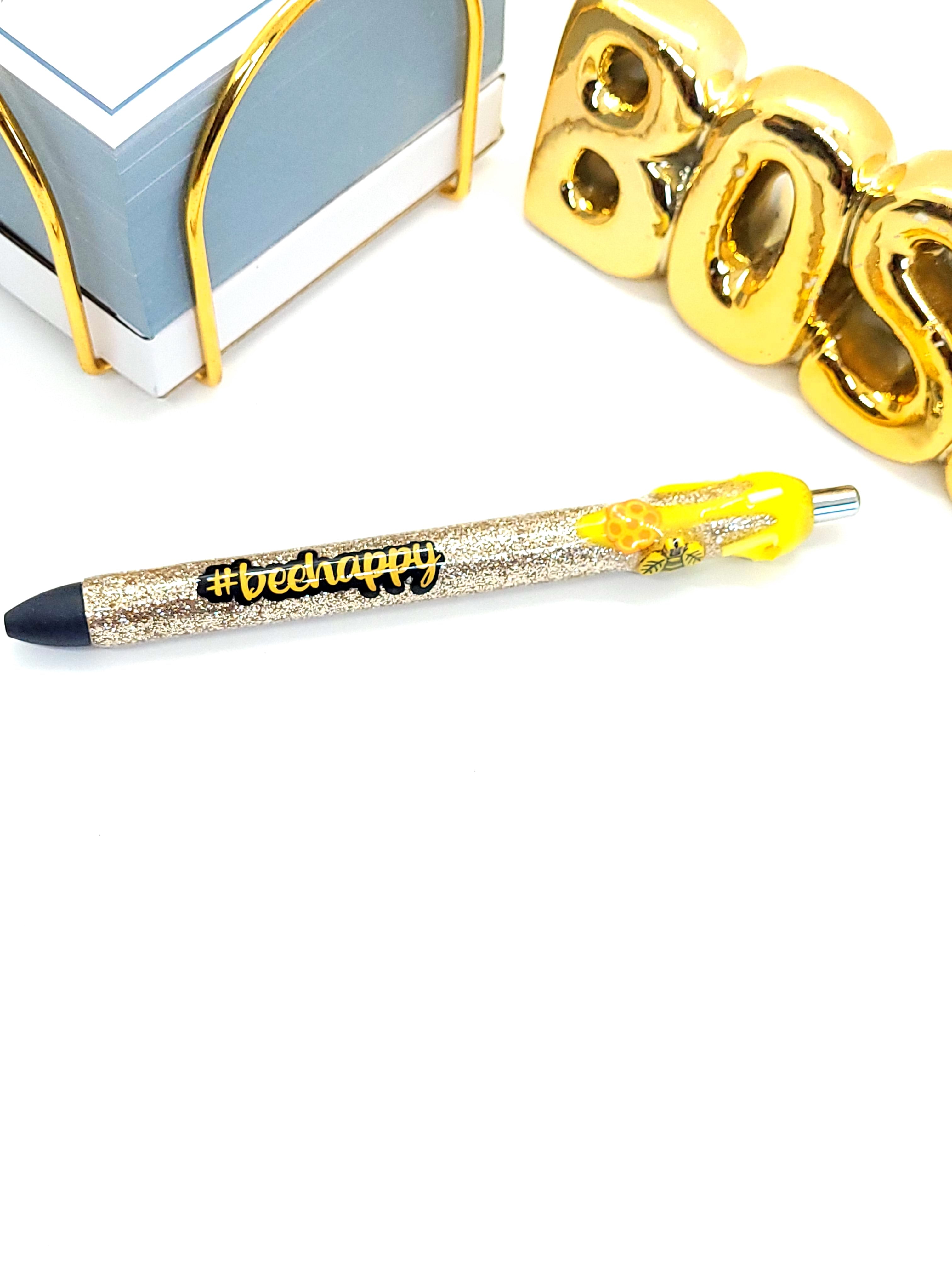Bee Happy Glitter Pen