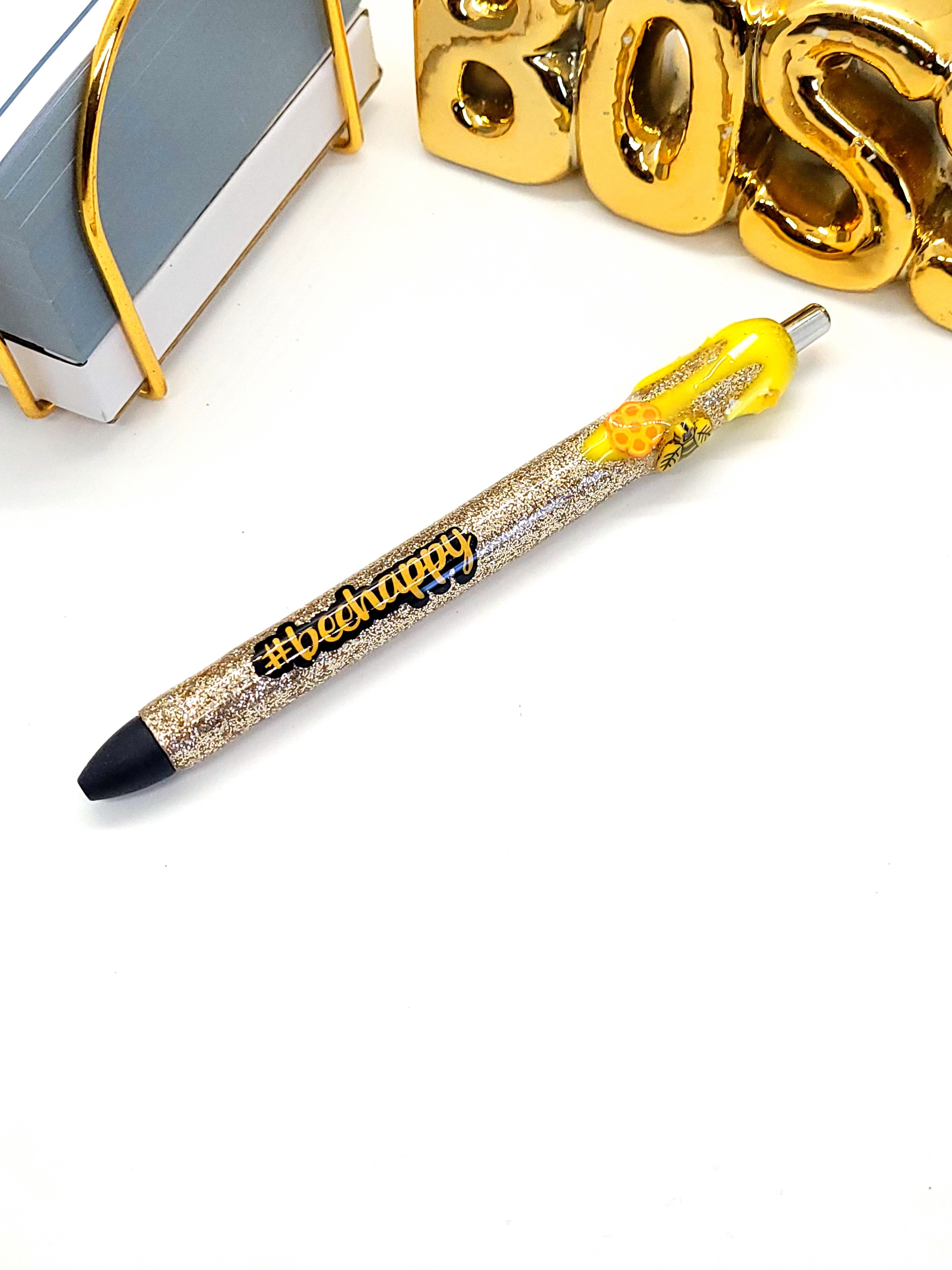 Bee Happy Glitter Pen