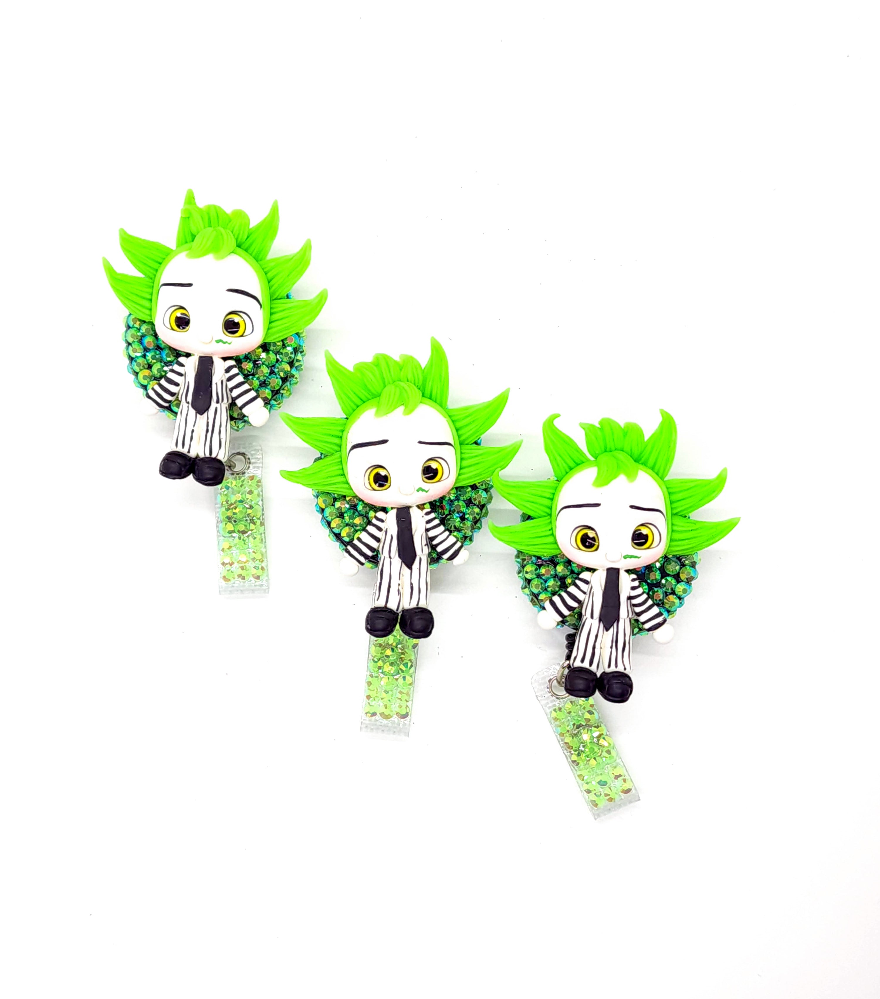 Scary Green Man Badge Reel