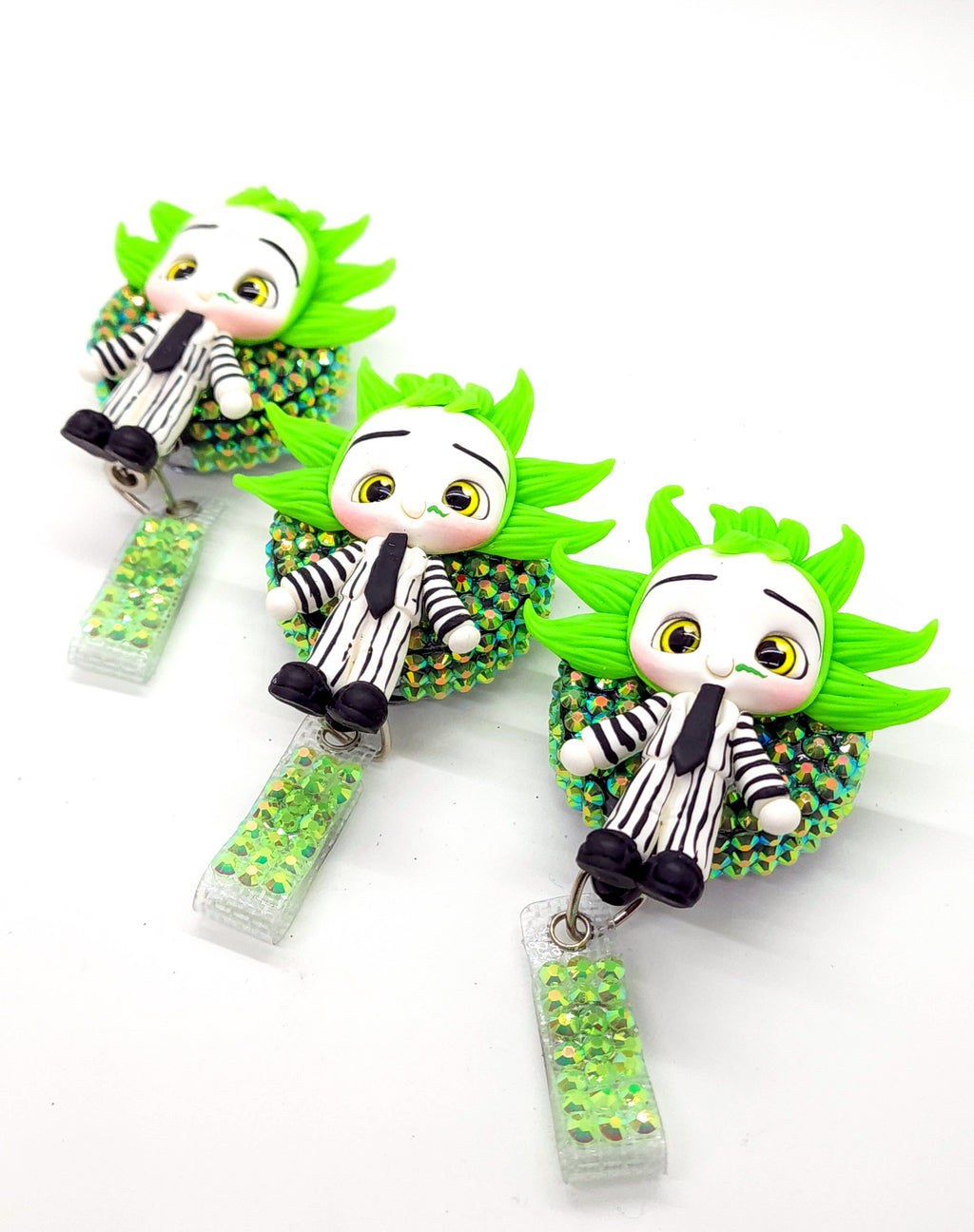 Scary Green Man Badge Reel