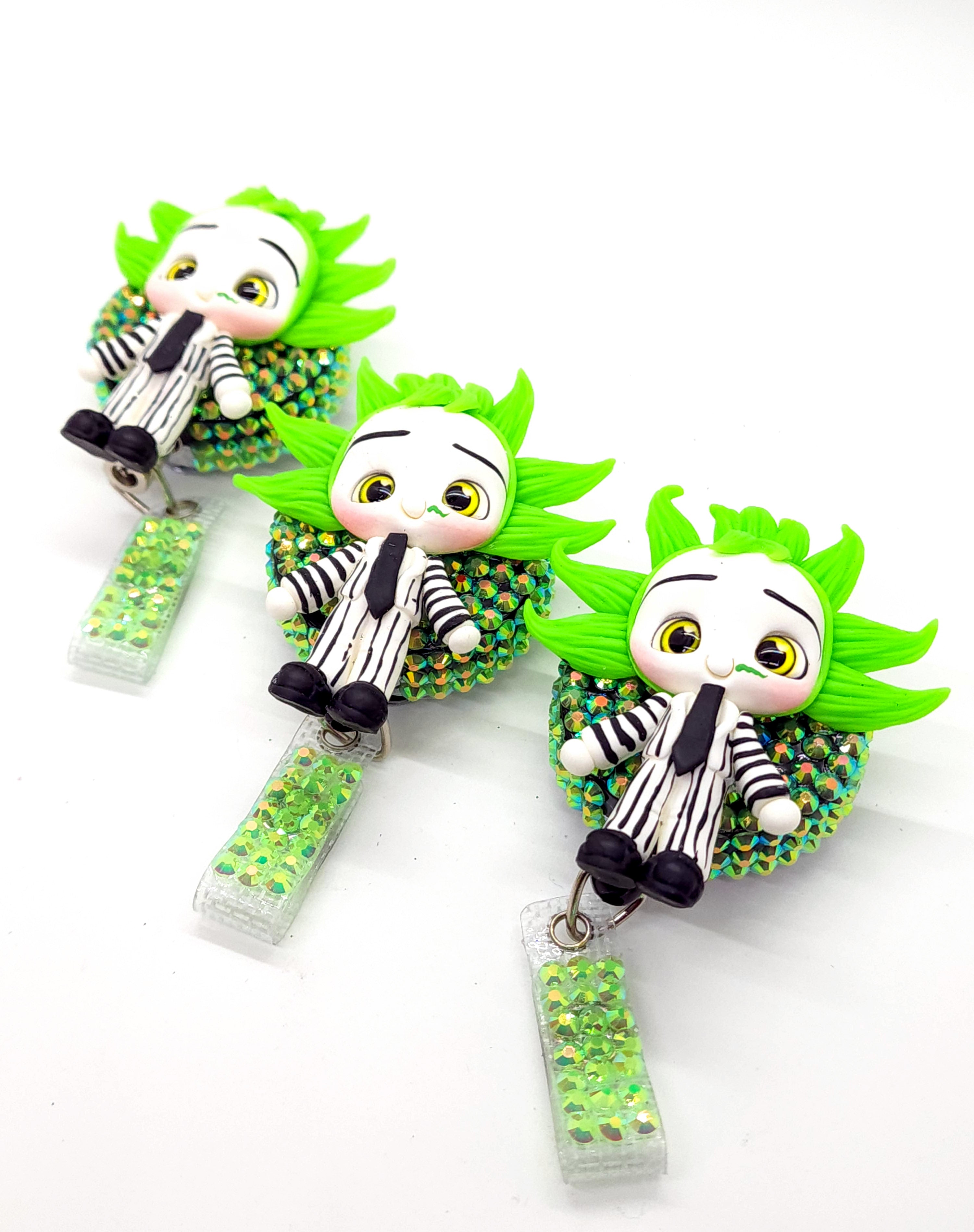Scary Green Man Badge Reel