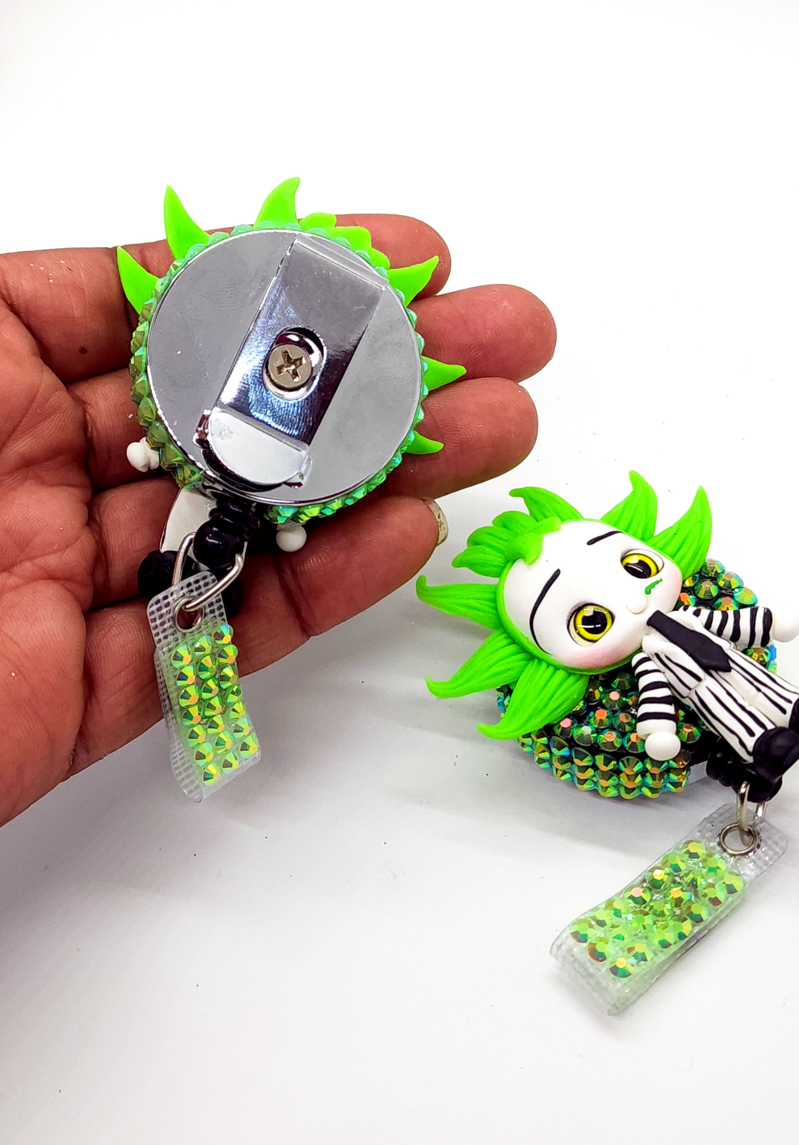 Scary Green Man Badge Reel
