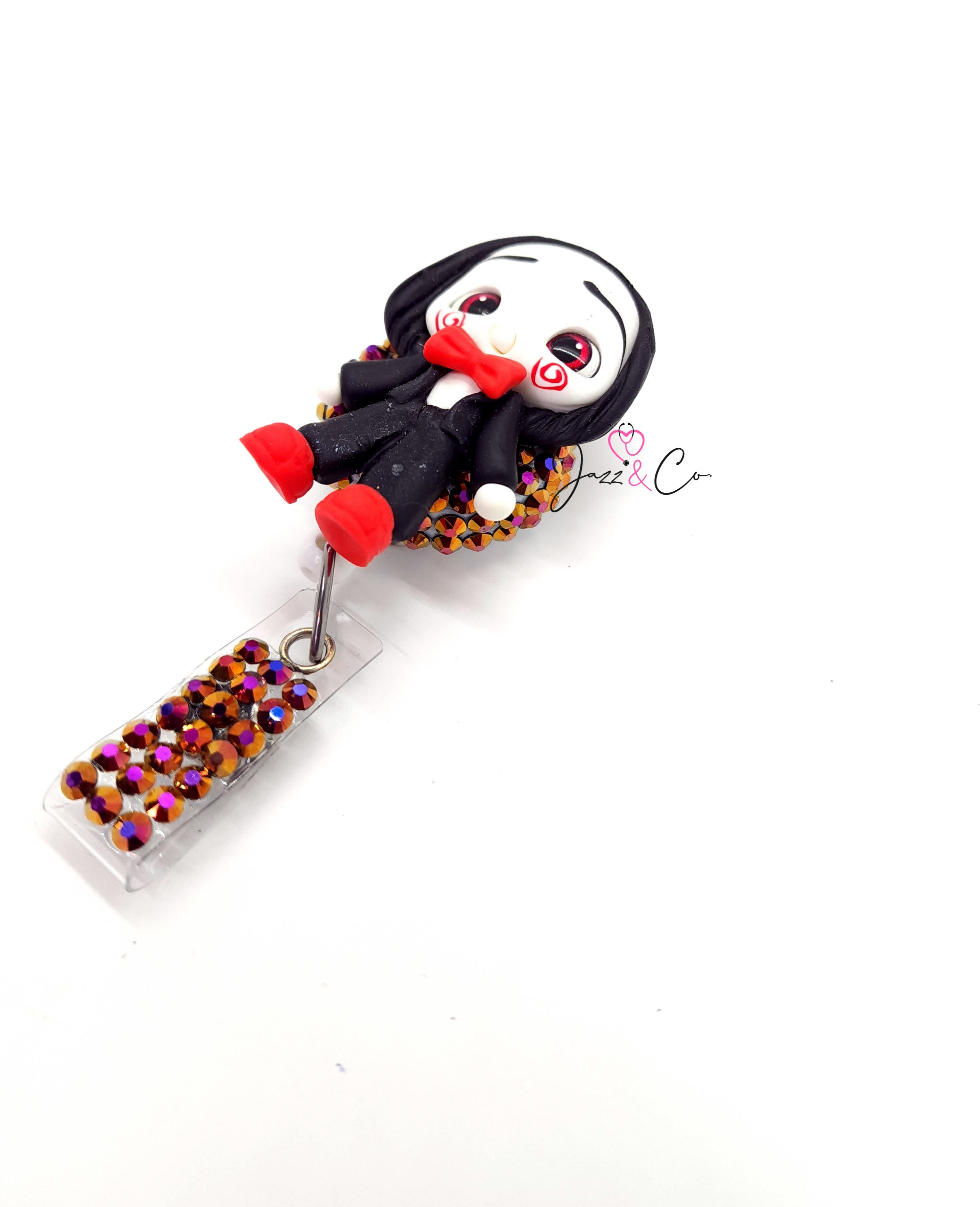 Jig Saw Badge Reel