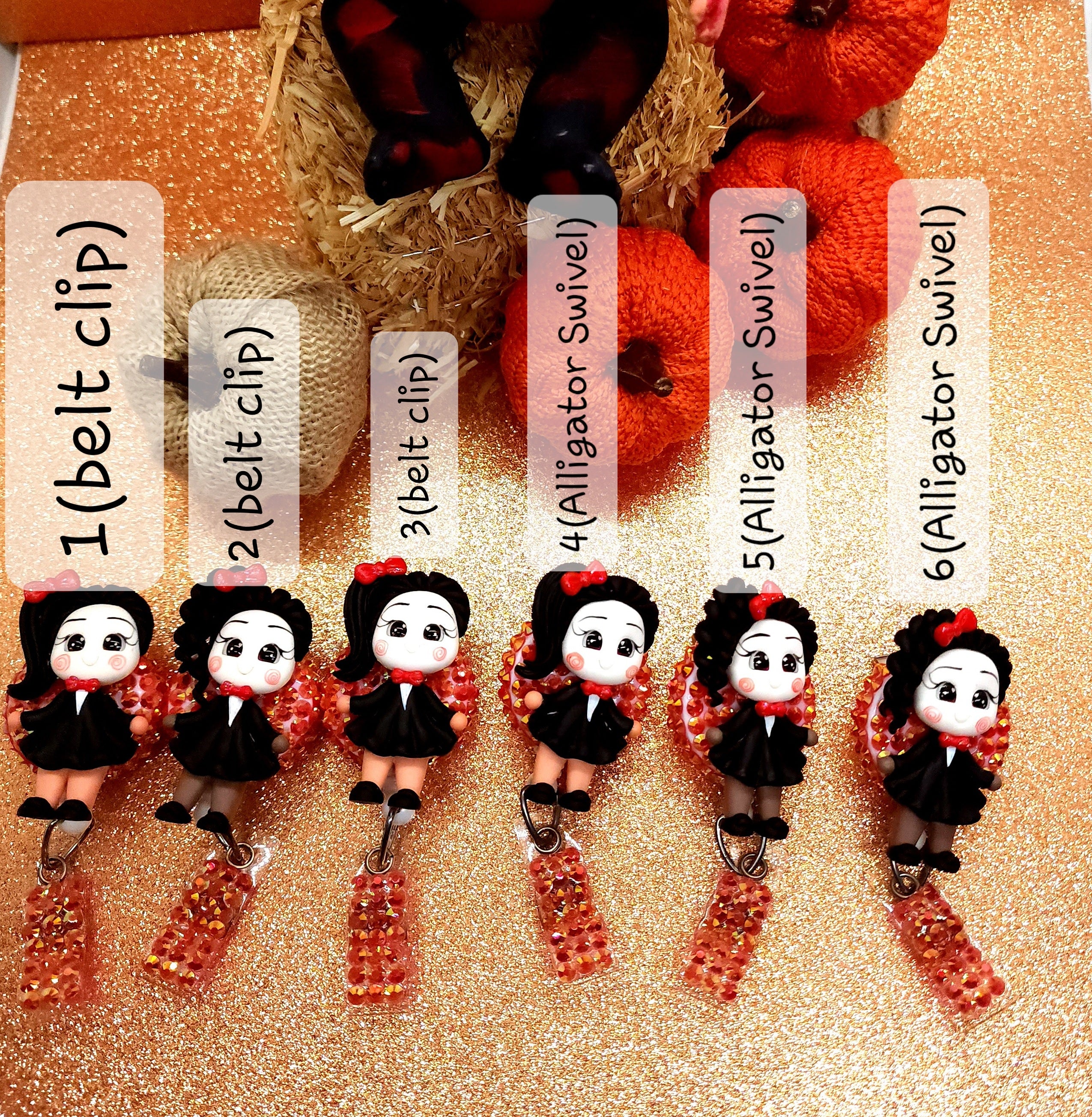 Jigsaw Girl ID Badge Reel
