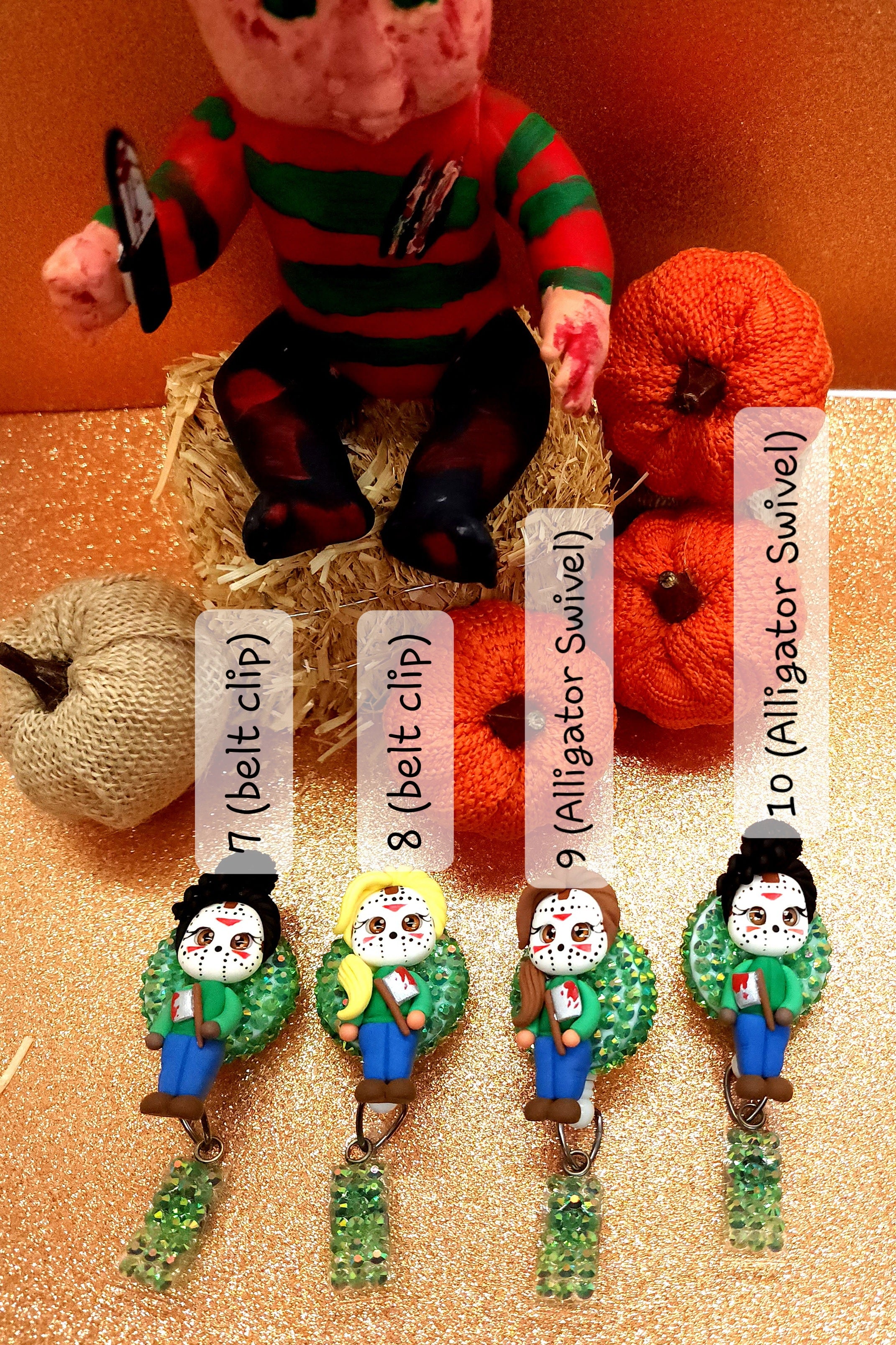 Jason Horror Girl Badge Reel