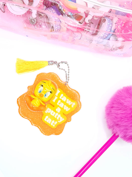 Yellow Bird Keychain