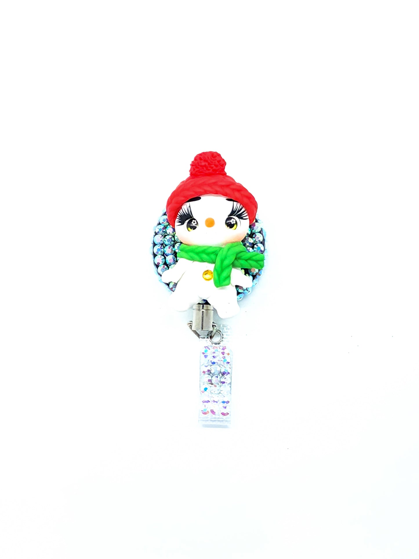 Snowman Badge Reel