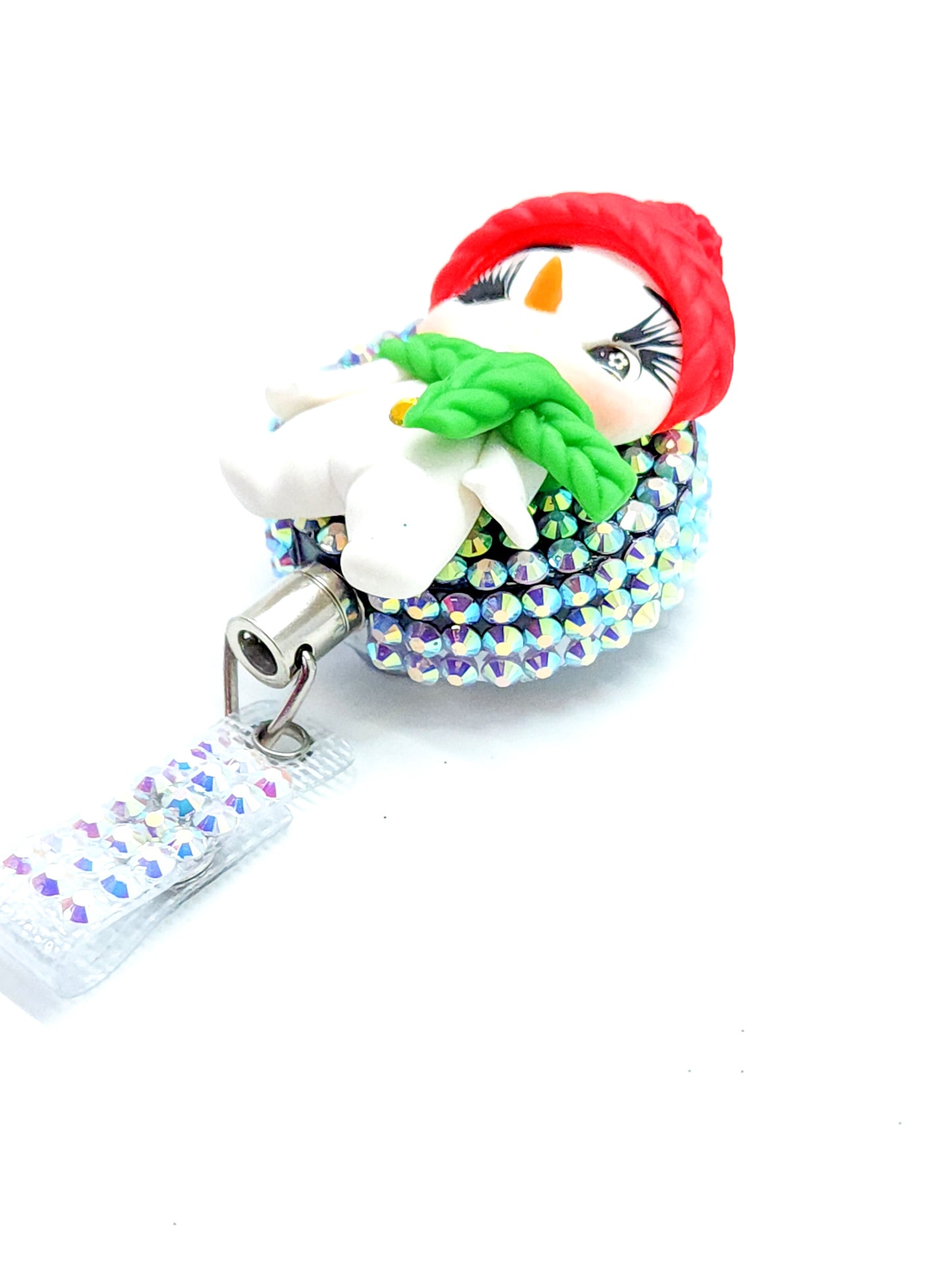 Snowman Badge Reel