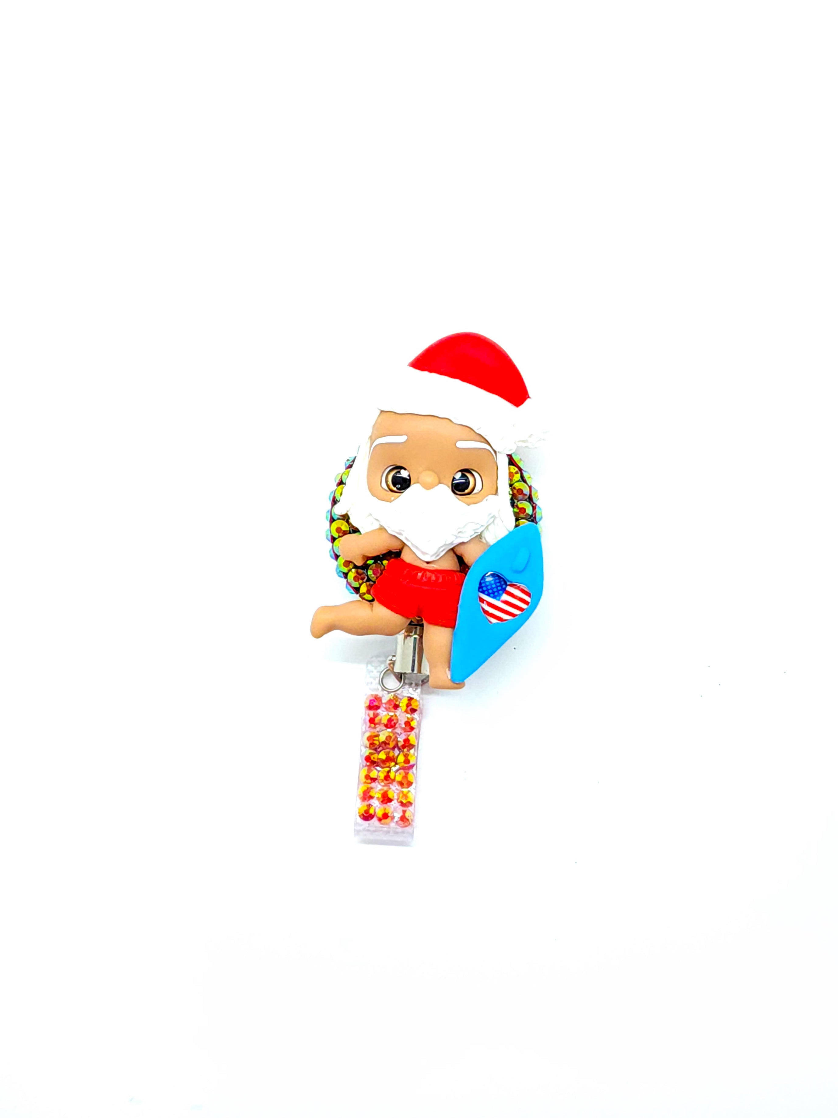 Santa Claus Badge Reel