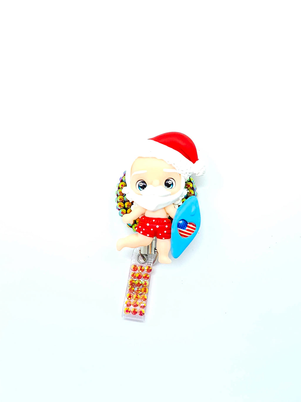 Santa Claus Badge Reel