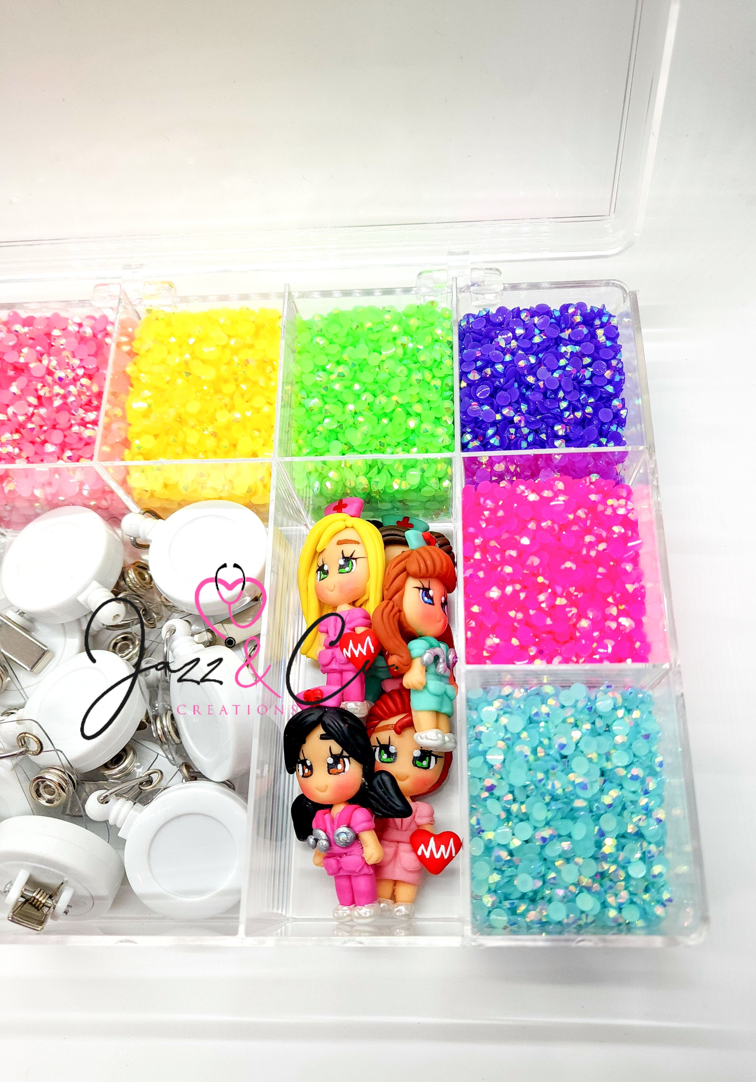 DIY Rhinestone Kit for Badge Reels