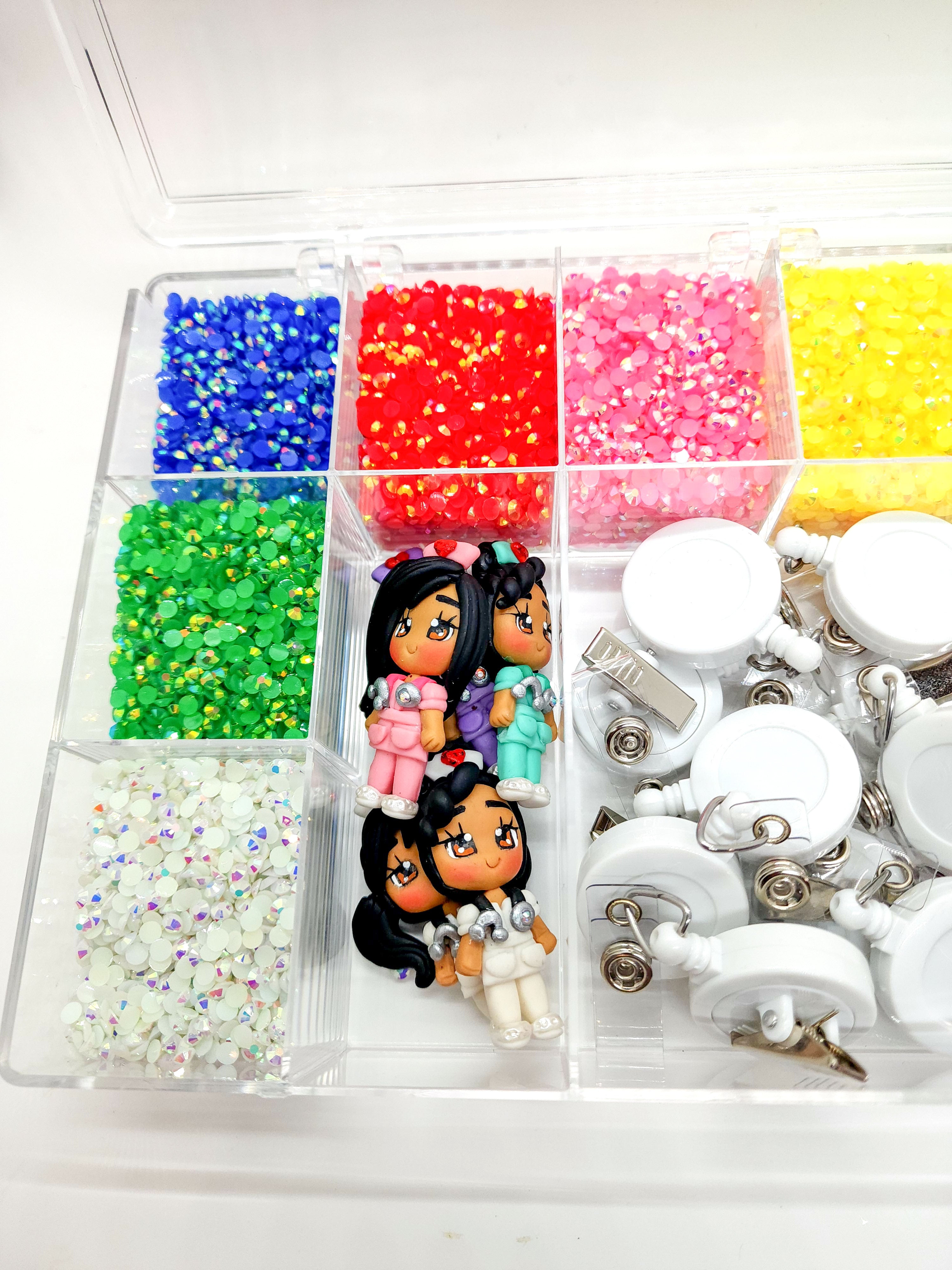DIY Rhinestone Kit for Badge Reels