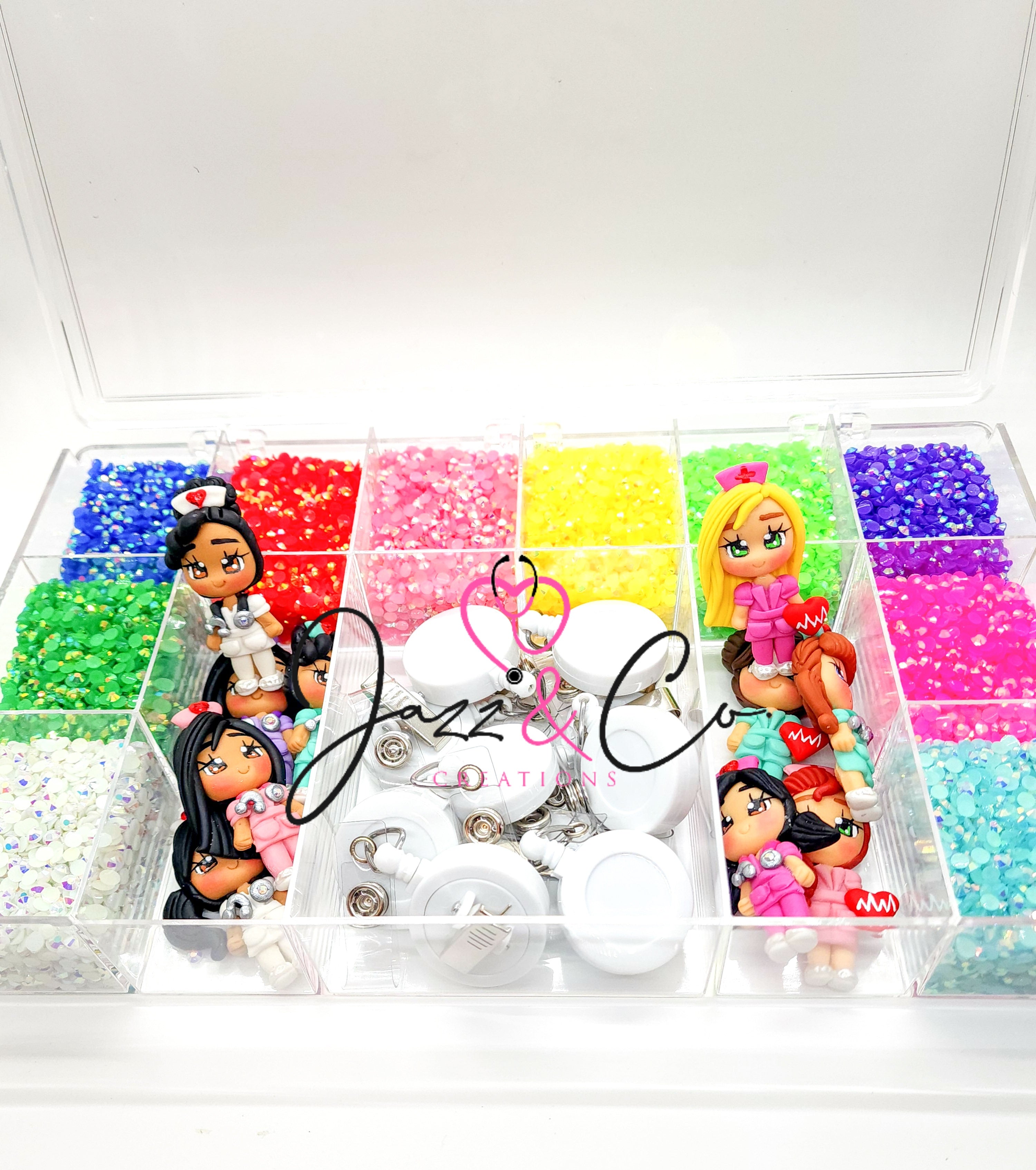 DIY Rhinestone Kit for Badge Reels