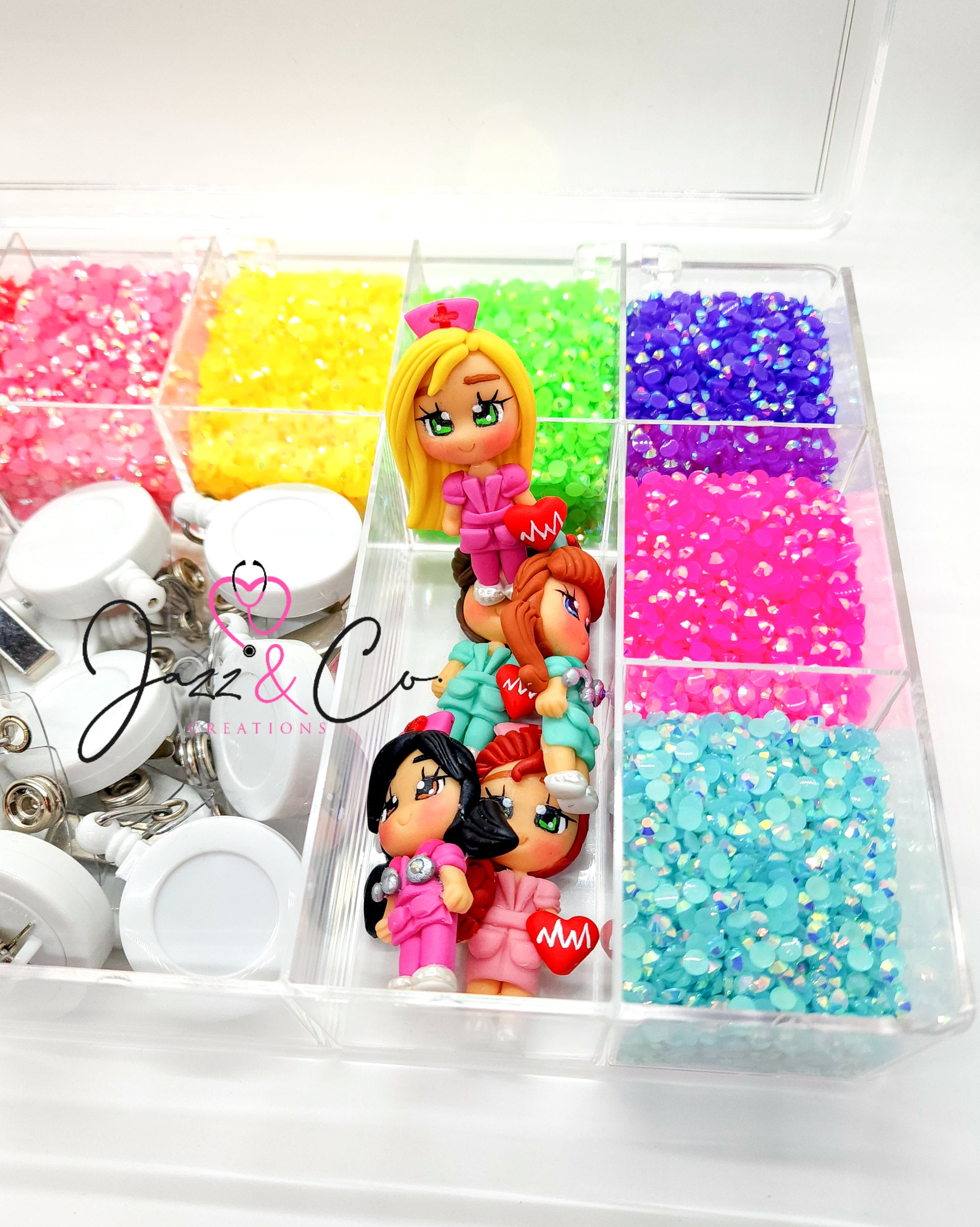 DIY Rhinestone Kit for Badge Reels