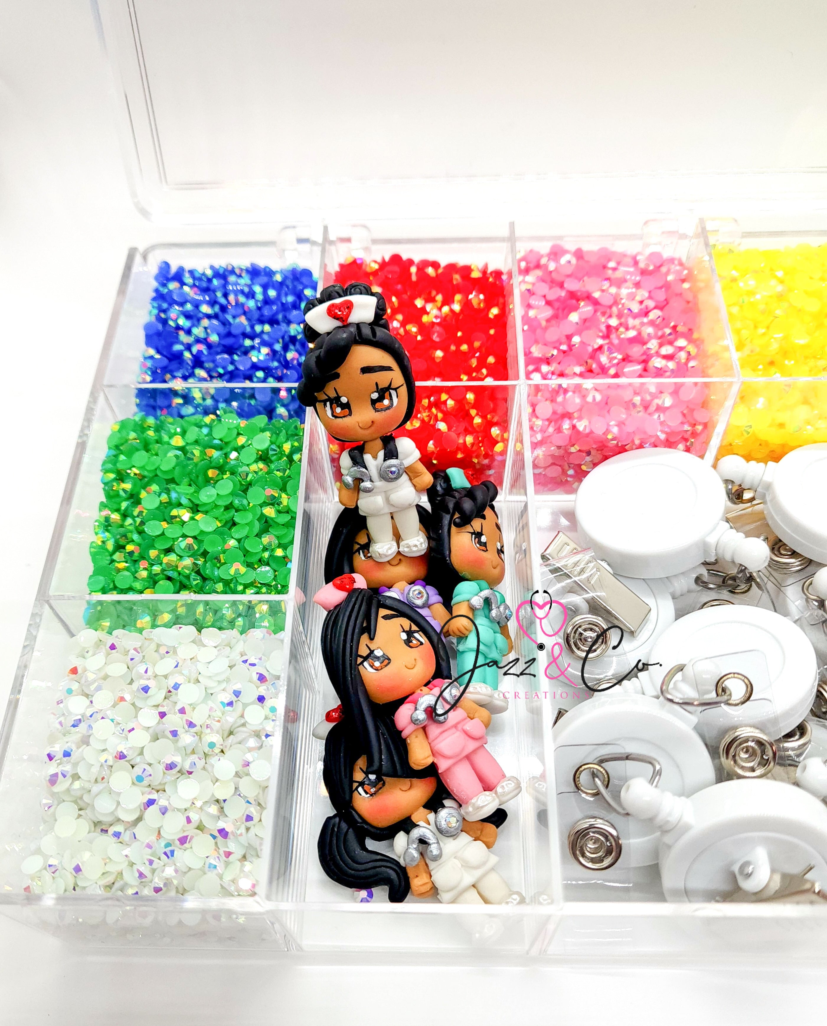 DIY Rhinestone Kit for Badge Reels