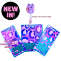 Purple Leopard Print Badge Buddy