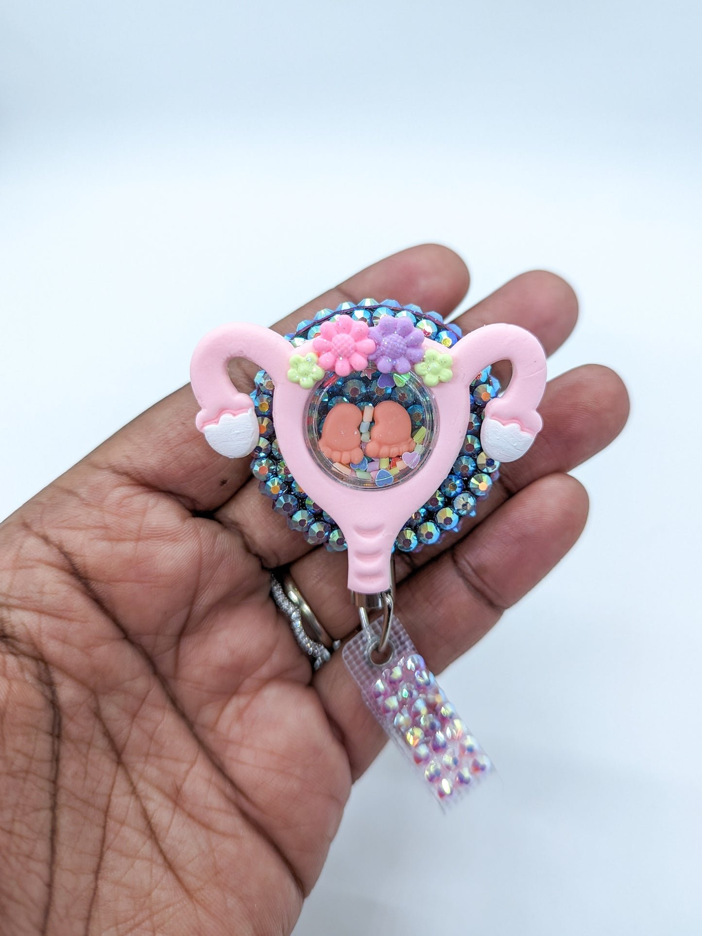 Uterus Badge Reel