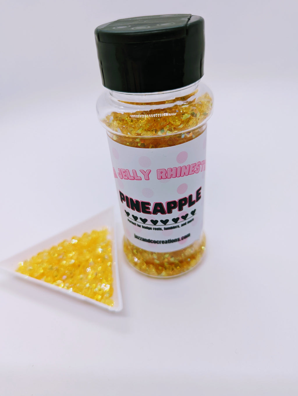 4mm Pineapple Jelly Rhinestones