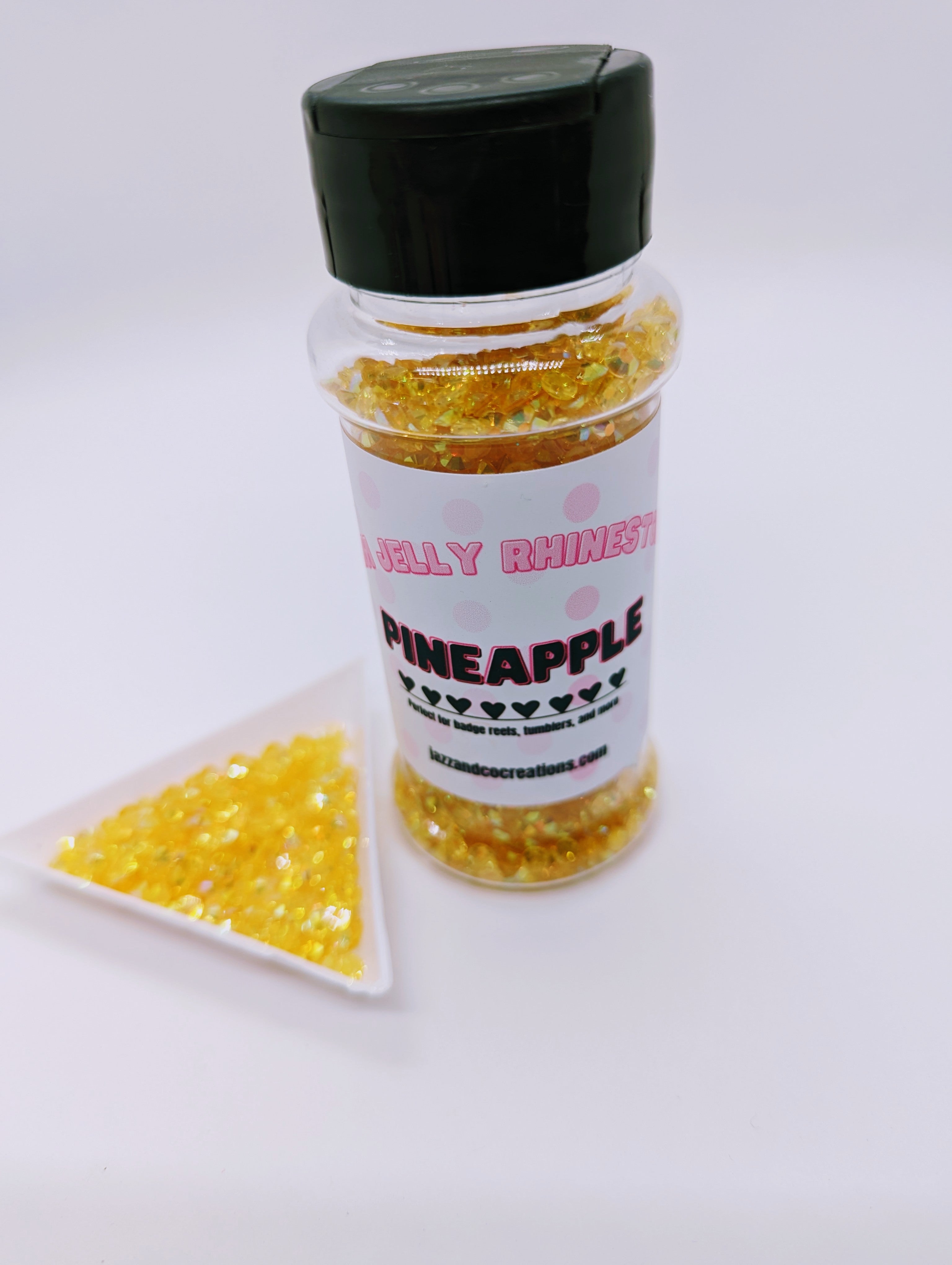 4mm Pineapple Jelly Rhinestones