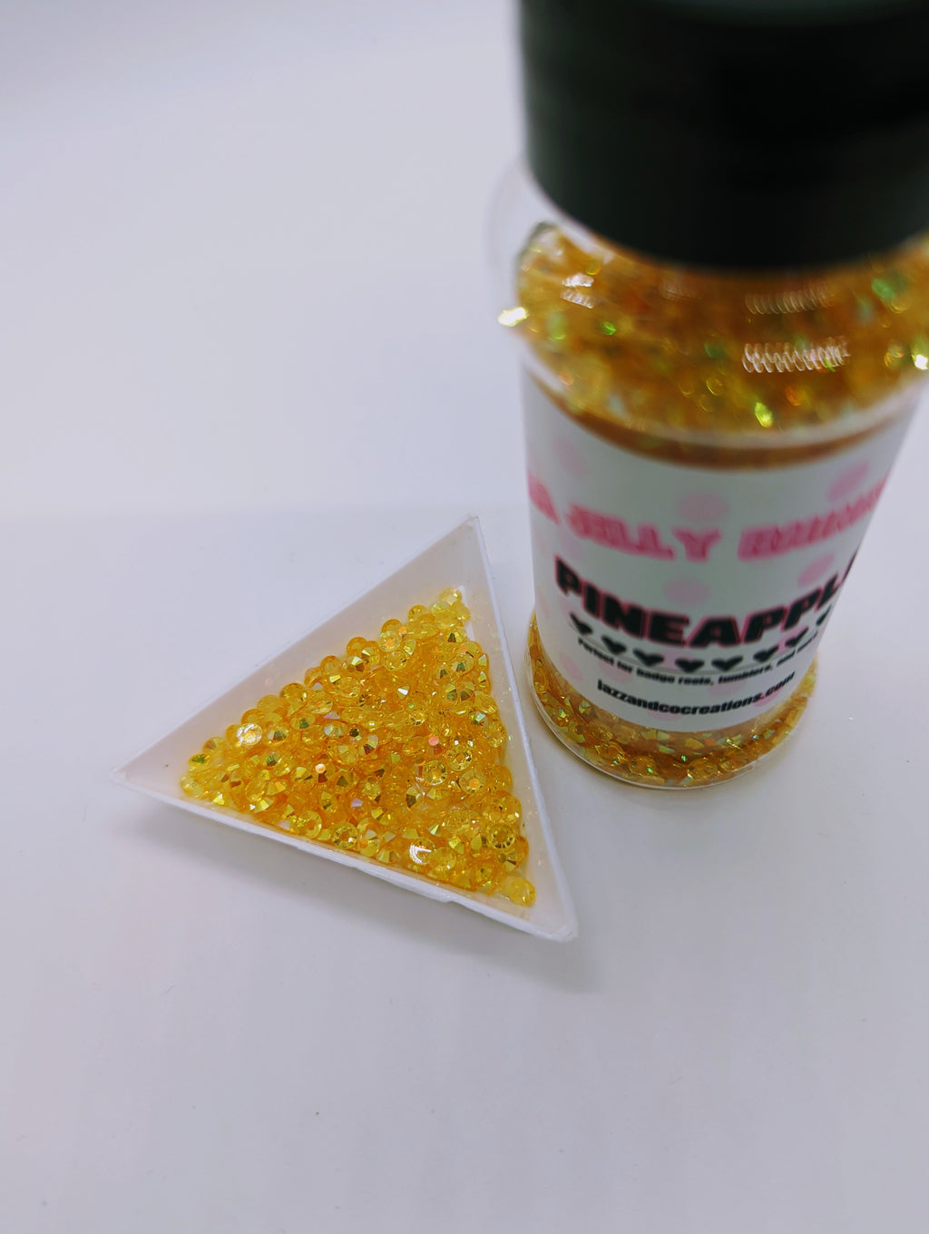 4mm Pineapple Jelly Rhinestones