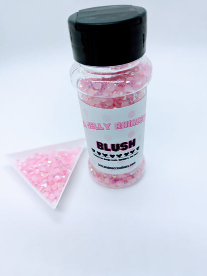 4mm Blush Jelly Rhinestones
