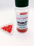 4mm Scarlet Jelly Rhinestones