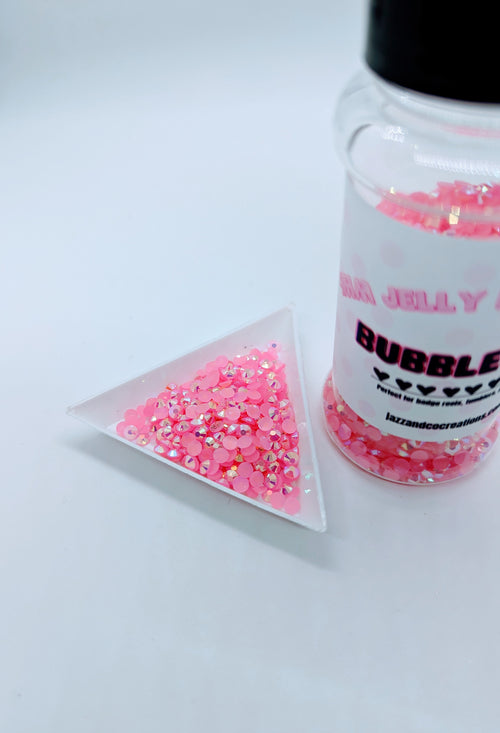 4mm Bubblegum Jelly Rhinestones