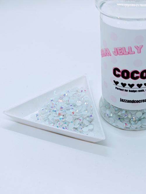 4mm Coconut Jelly Rhinestones