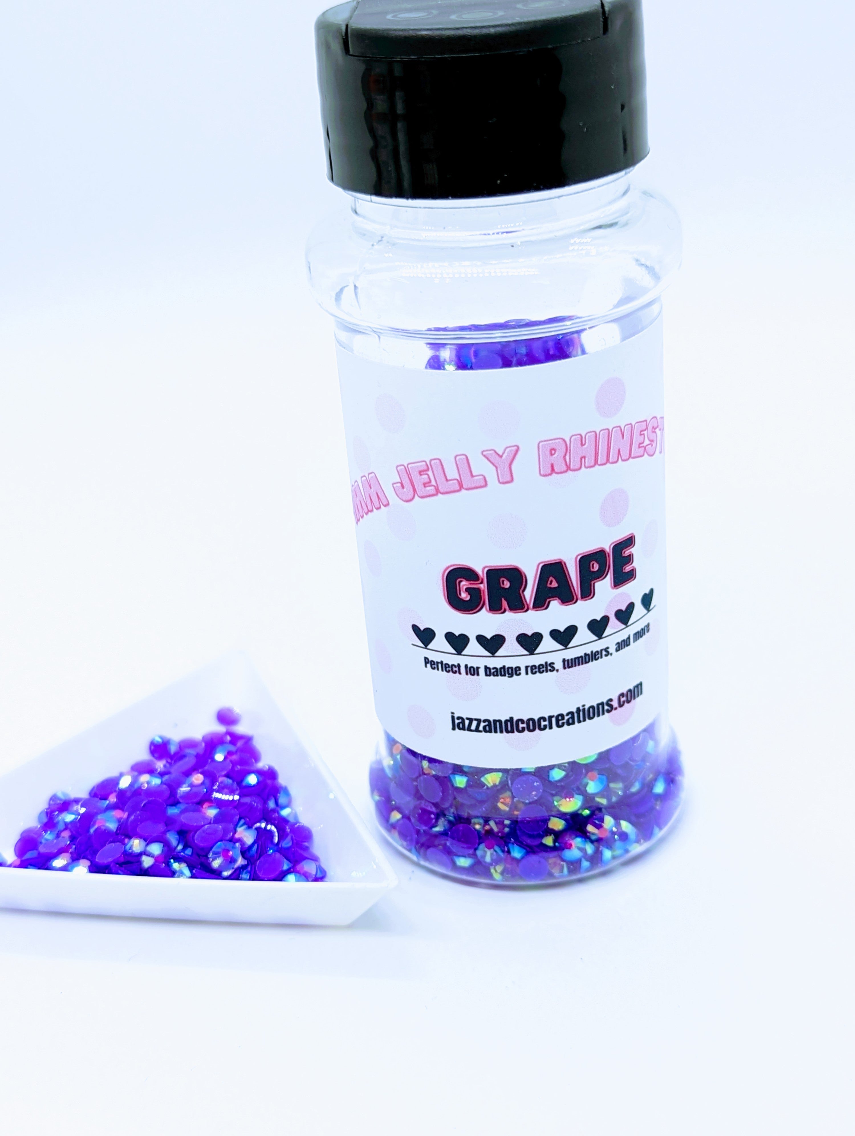 4mm Grape Jelly Rhinestones